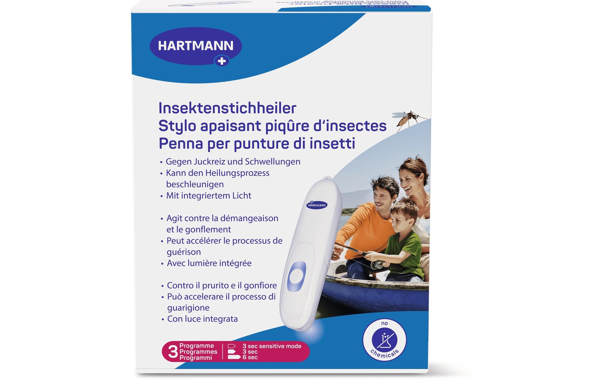Veroval Insektenstichheiler – 30 × 26,1 × 30 mm, weiss, 1 Stück