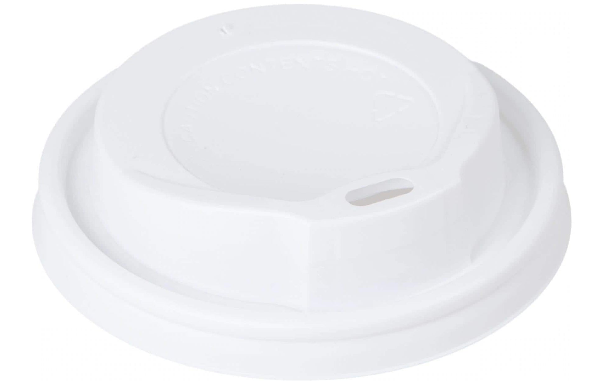 Elco Deckel für Coffee-to-go-Becher 2 dl und 3 dl, Kunststoff – 50 Stk.