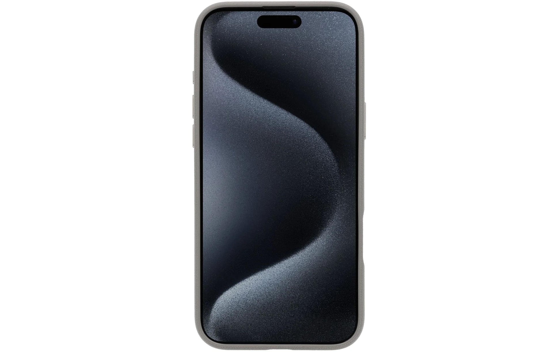 Valenta Backcover Style – für Apple iPhone 16 Pro Max – grau – Kunstleder