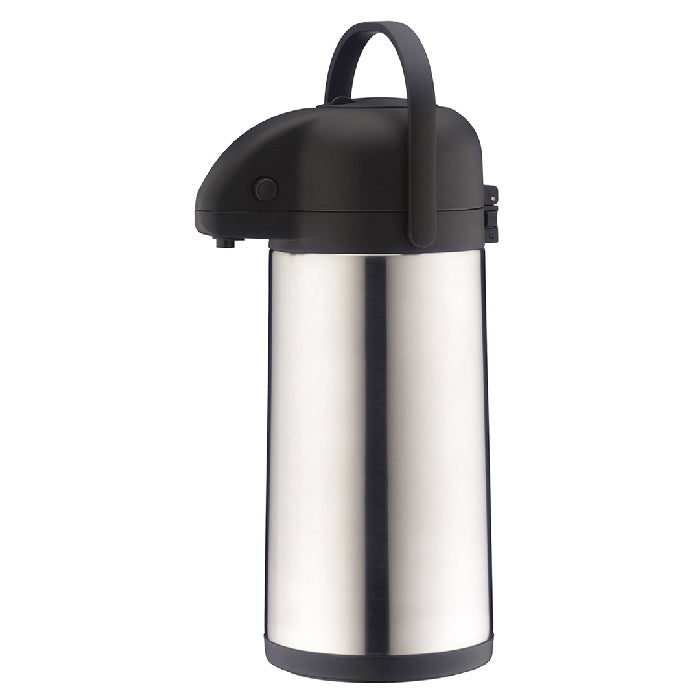 Alfi Thermoskanne – 2,5 l, Ø 16,8 cm, Edelstahl, Abnehmbarer Deckel, Vakuum-isoliert