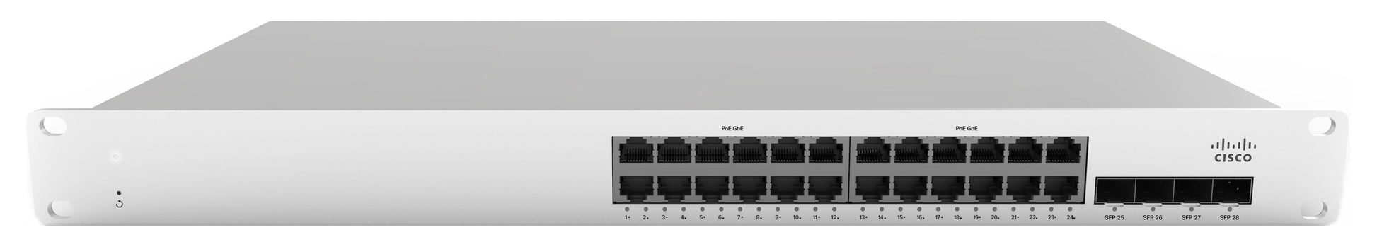 Cisco Meraki MS210-24 – Managed Switch – 24×GbE, 4×SFP, L3, 1U