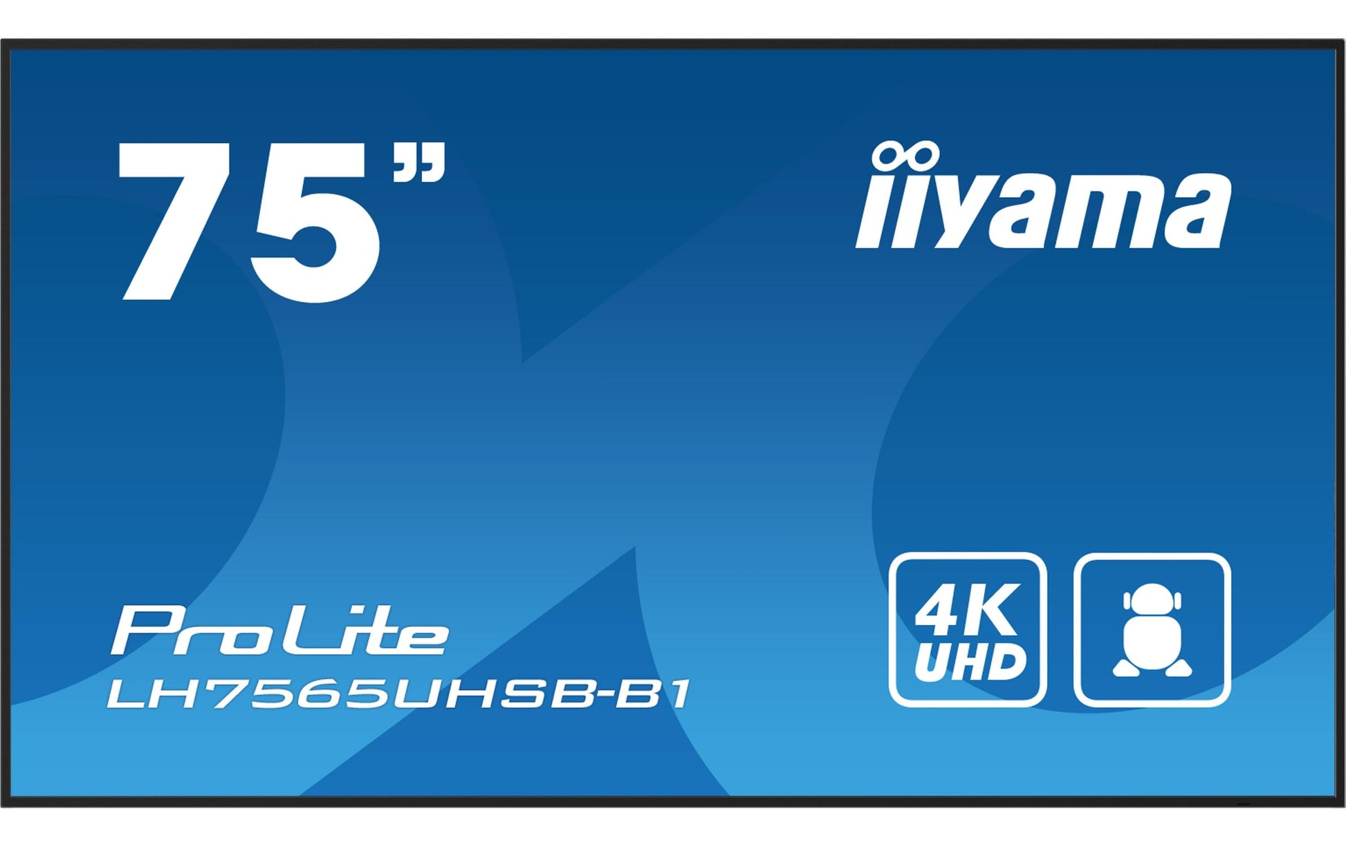 iiyama LH7565UHSB-B1 – 75" LED UHD 4K