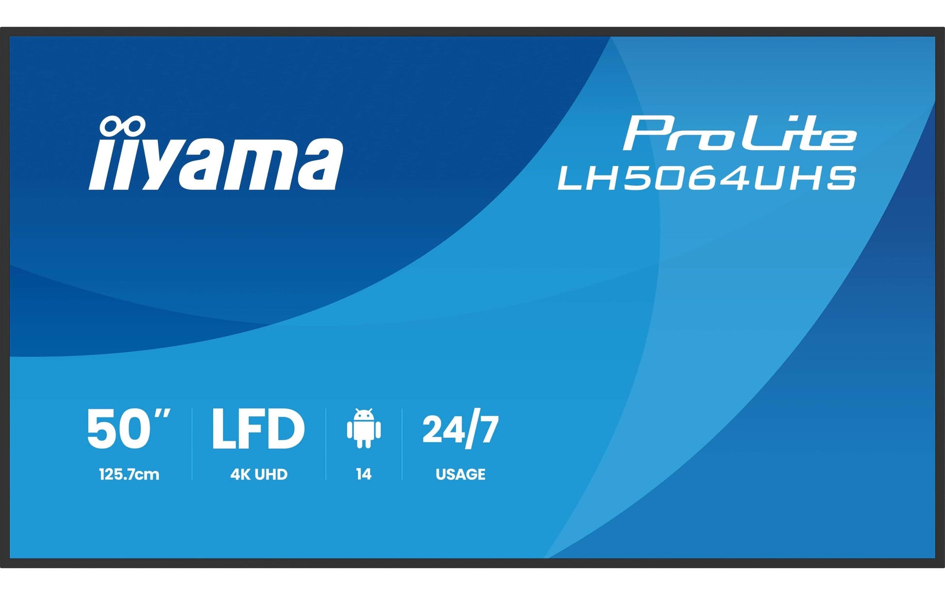 iiyama ProLite – Signage-Display, 55", Ultra HD 4K, 500 cd/m²