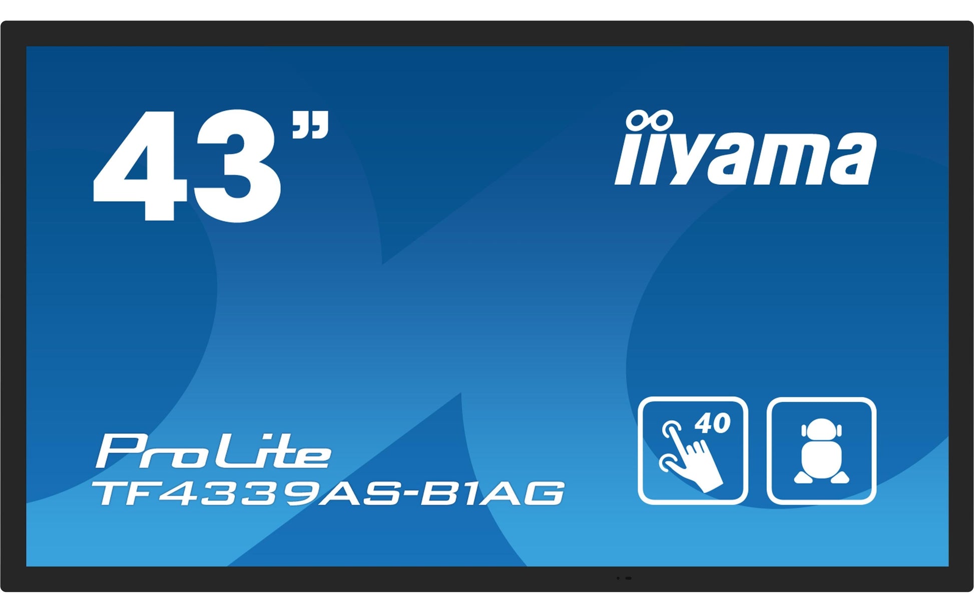 iiyama TF4339AS-B1AG – Interaktives Touch-Display, 43"