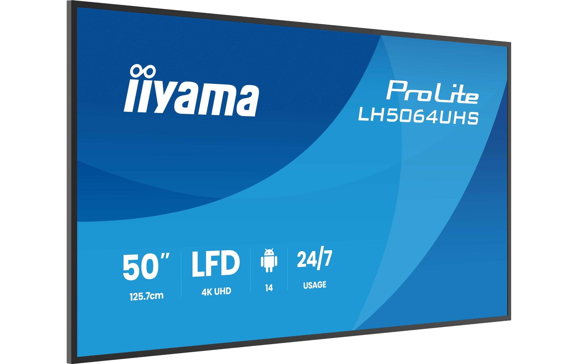iiyama ProLite – Signage-Display, 55", Ultra HD 4K, 500 cd/m²