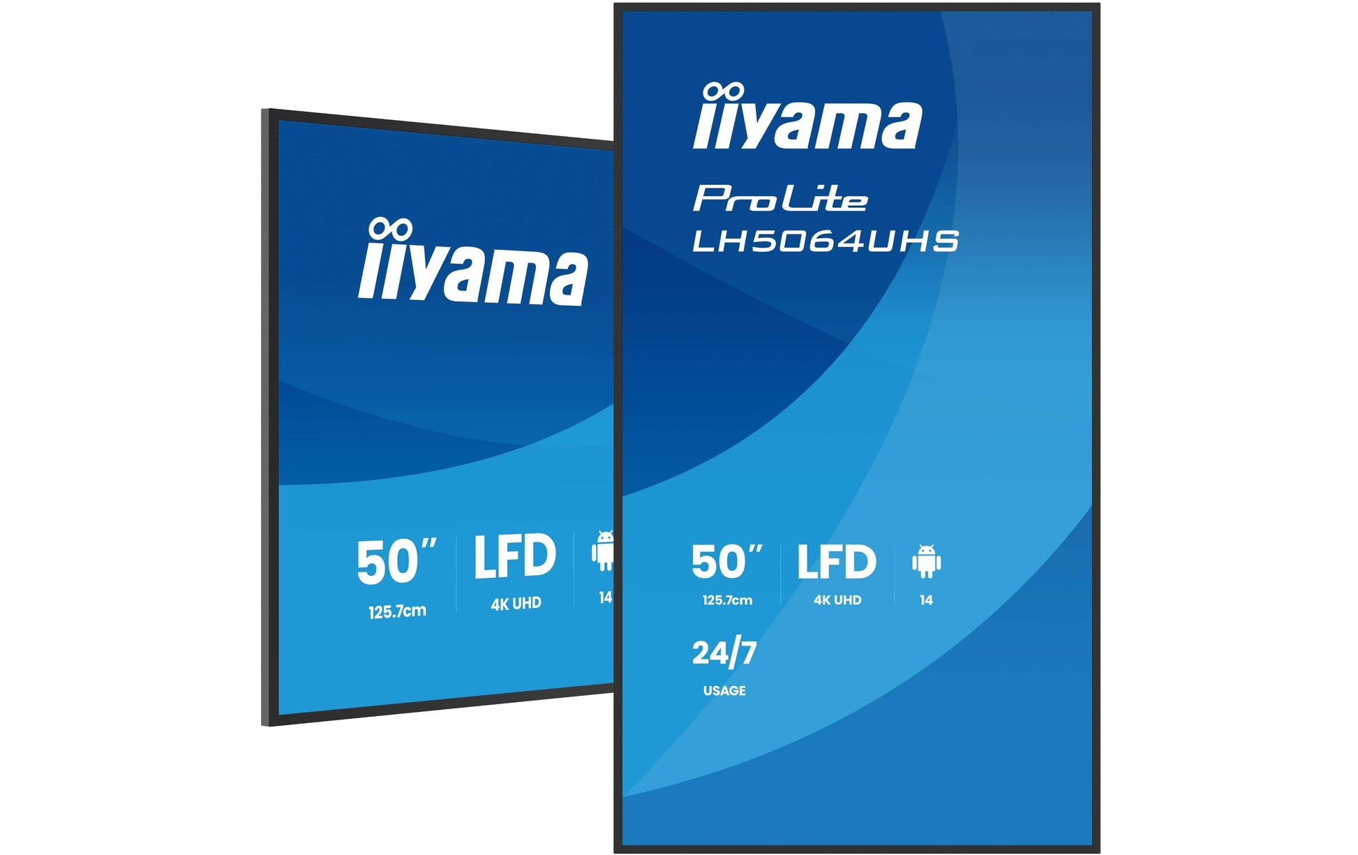iiyama ProLite – Signage-Display, 55", Ultra HD 4K, 500 cd/m²