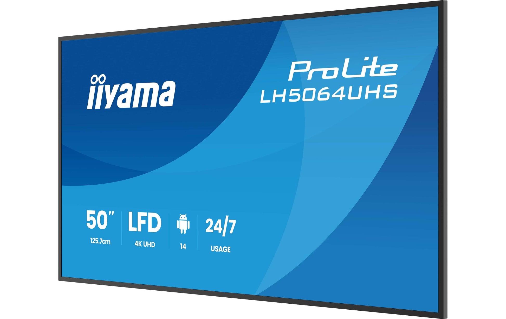 iiyama ProLite – Signage-Display, 55", Ultra HD 4K, 500 cd/m²