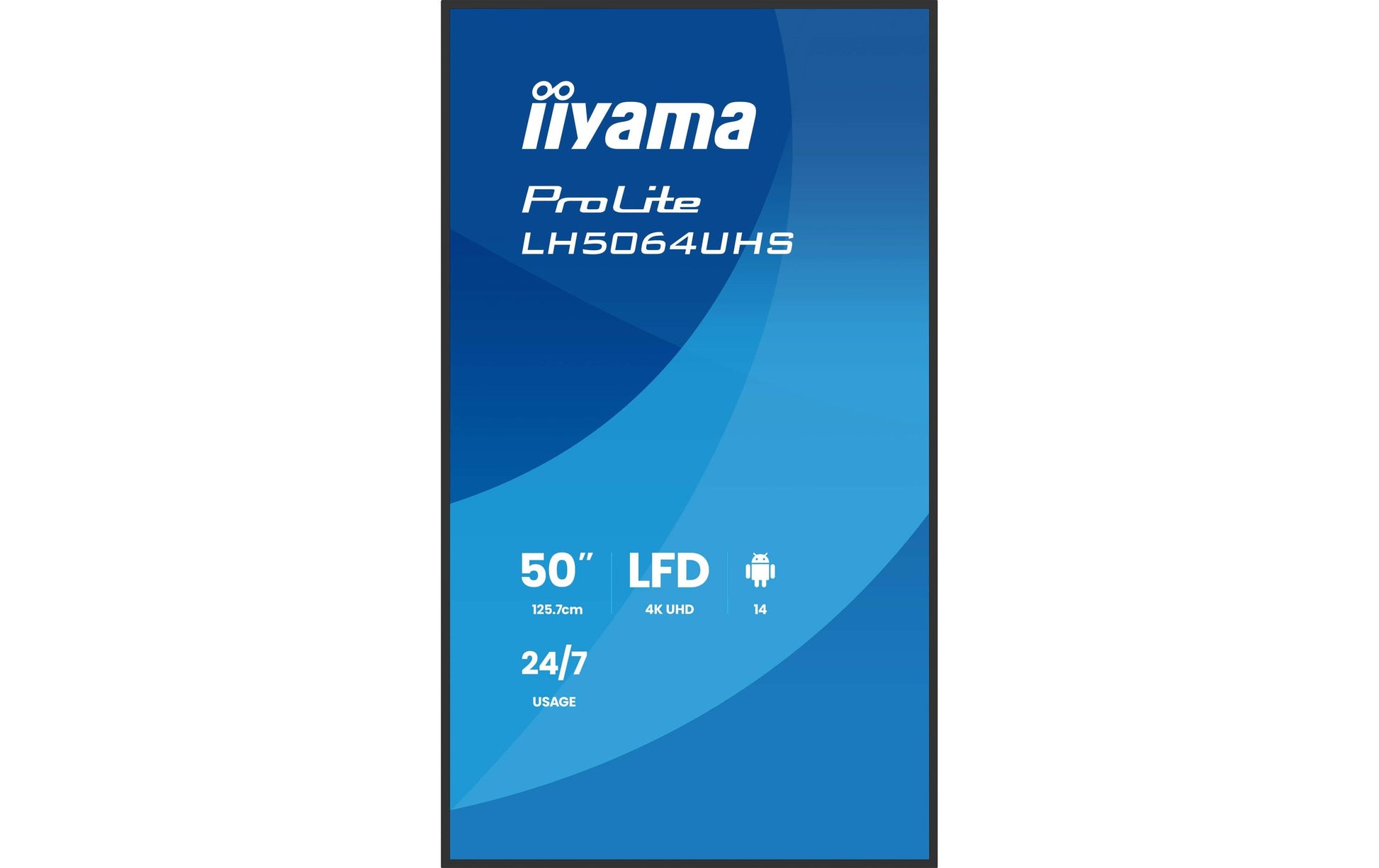 iiyama ProLite – Signage-Display, 55", Ultra HD 4K, 500 cd/m²