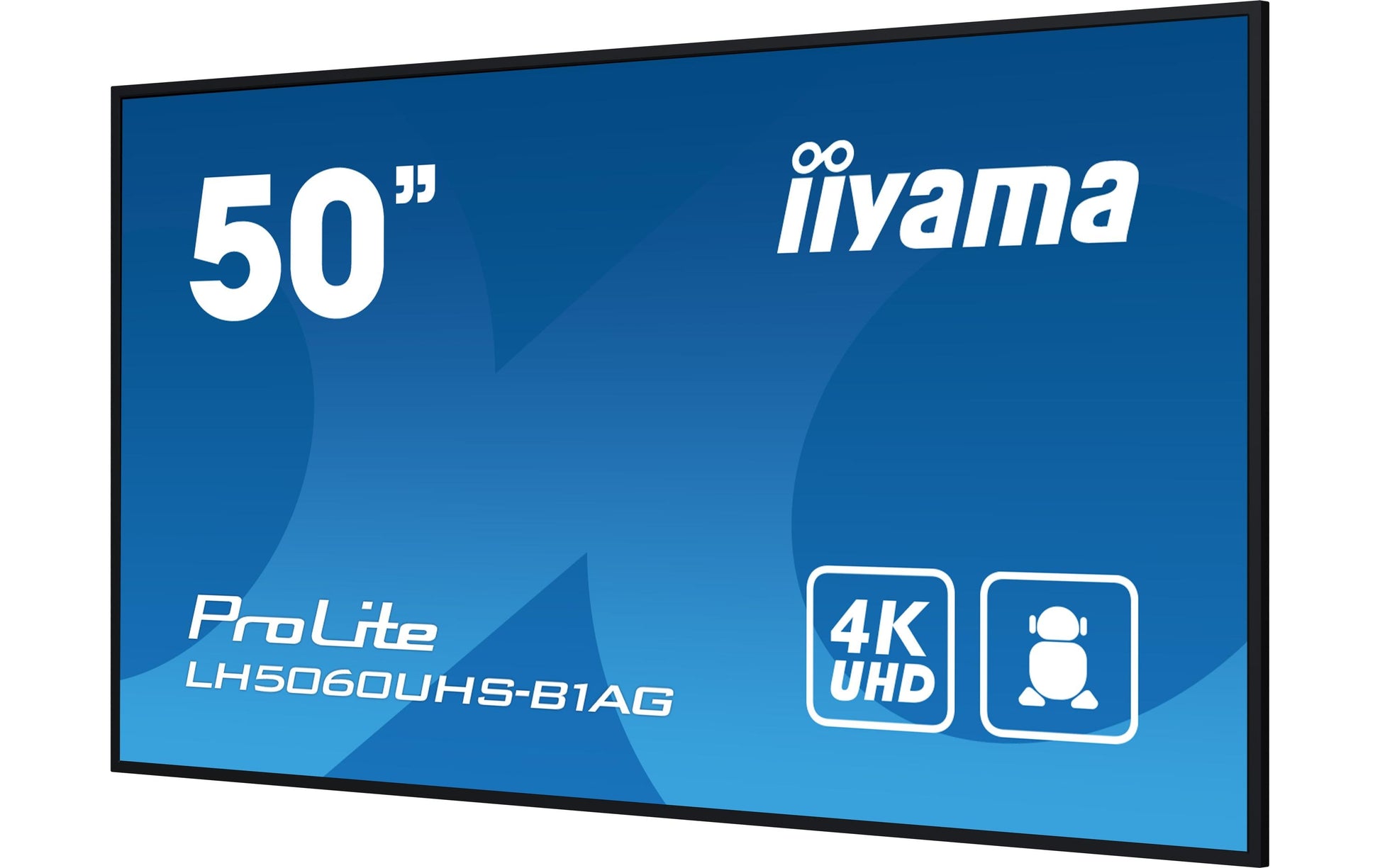 iiyama LH5060UHS-B1AG – 50" Public Display LED UHD 4K, Android OS, 24/7