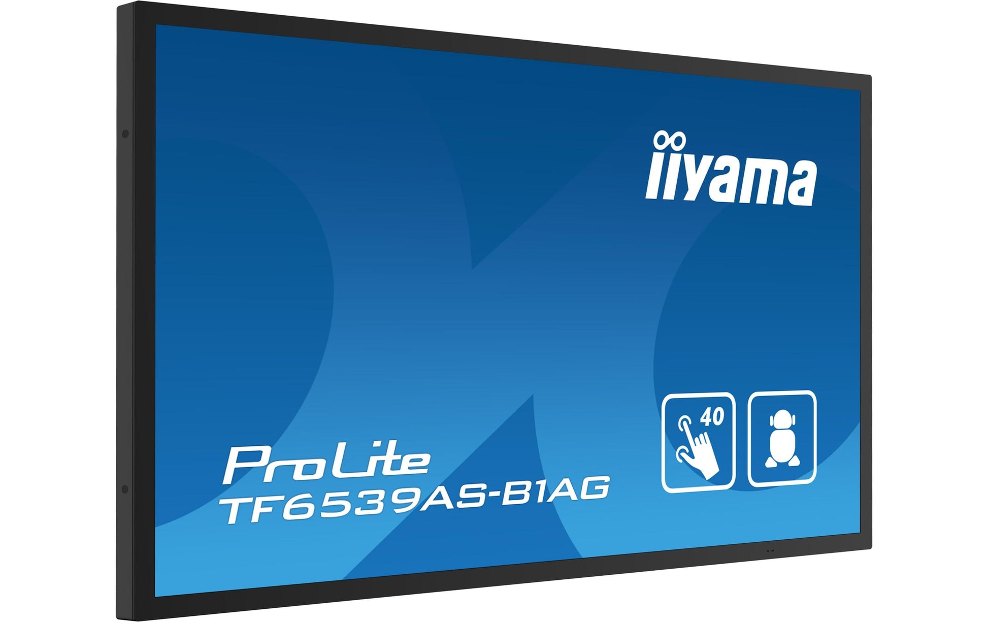 iiyama ProLite 65" 3840 × 1600 PCAP 40-Touch – Android, 500 cd/m²