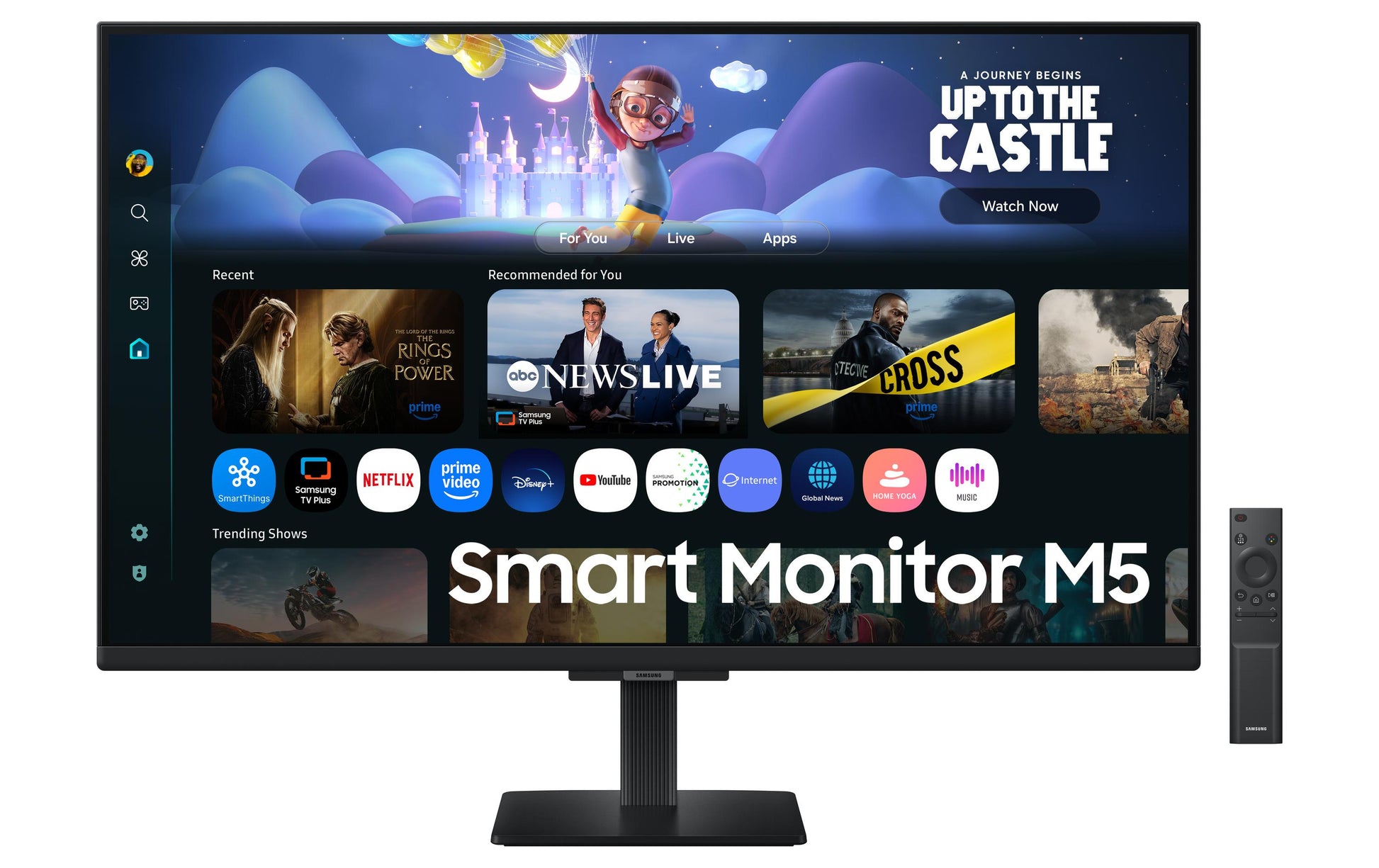 Samsung M50F – Monitor, 1920 × 1080 (Full HD), Smart-TV-Apps