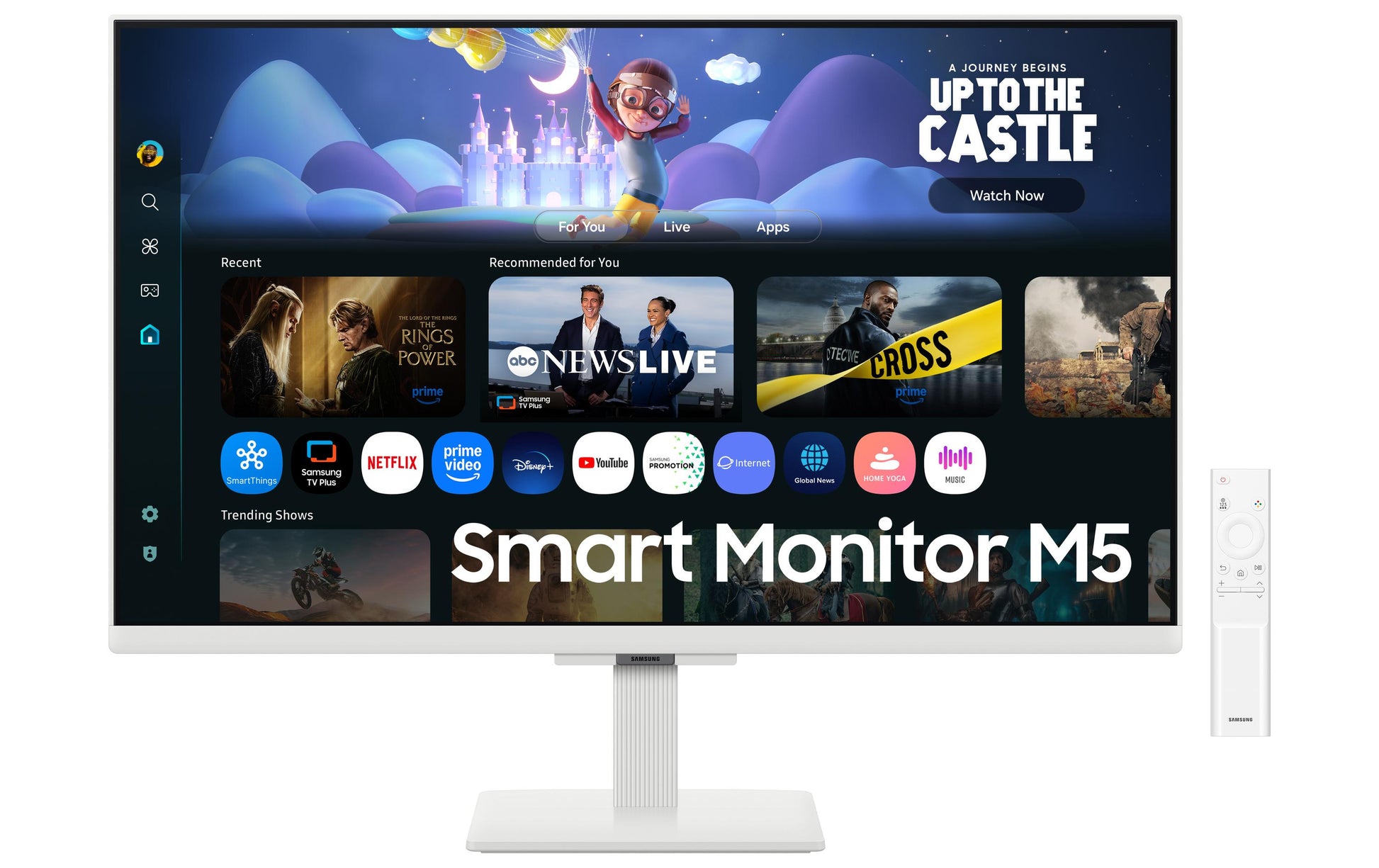 Samsung M50F – Monitor, 1920 × 1080 (Full HD), Weiss