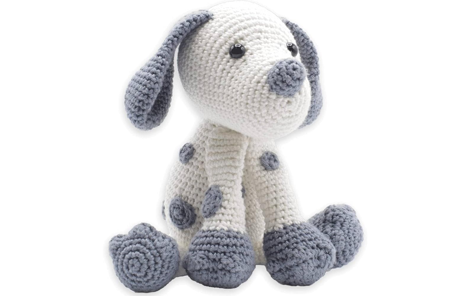 Hardicraft Häkelset Welpe Brix – ca. 20 cm – 100 % Baumwolle