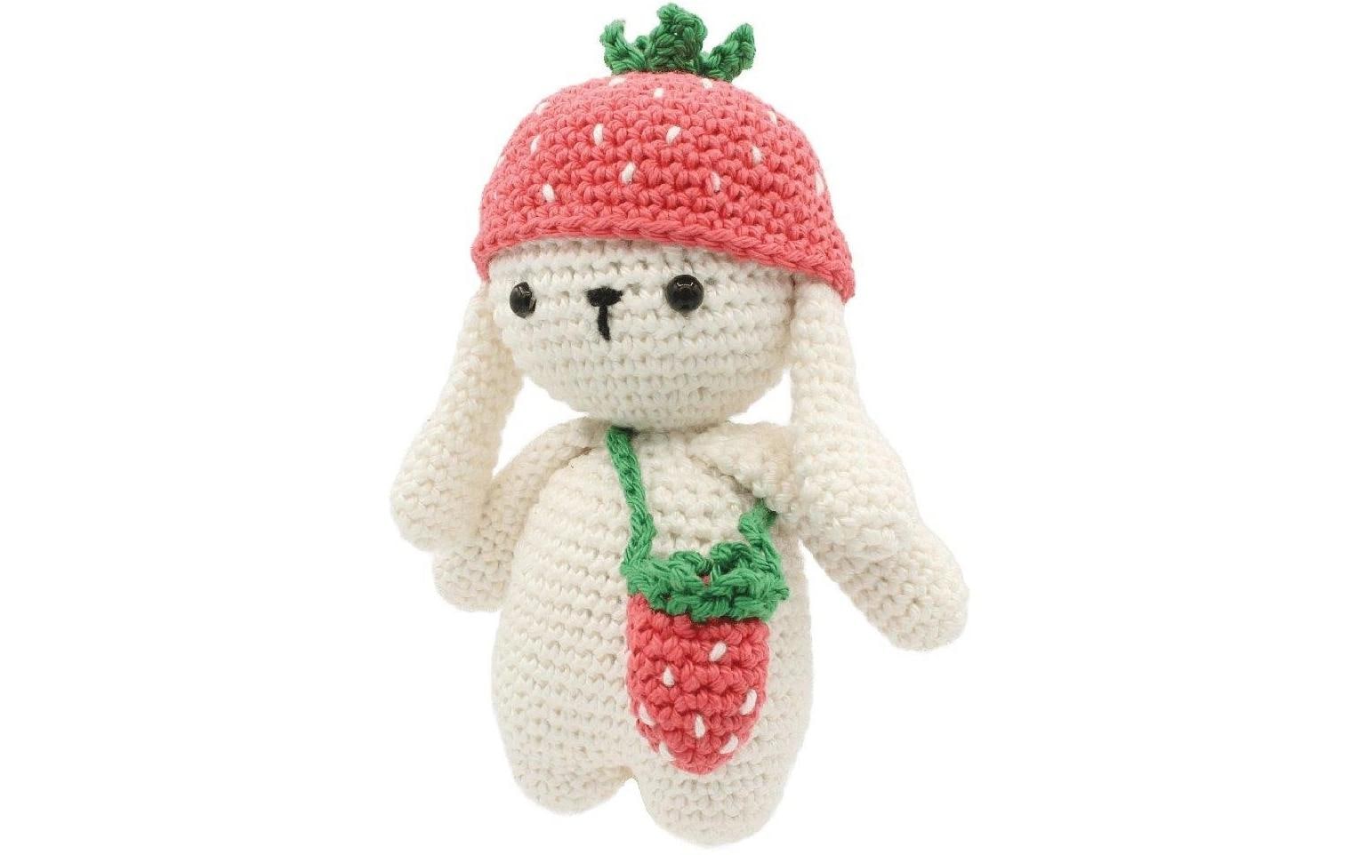 Hardicraft Häkelset Hase – 16 cm, Mehrfarbig