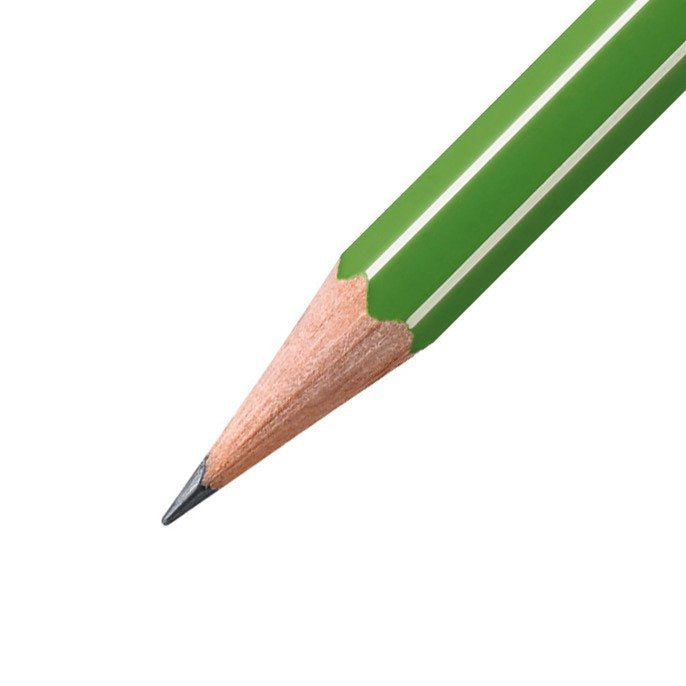STABILO GREENgraph Bleistift, Dreikant HB Mine Ø 2,2 mm grün