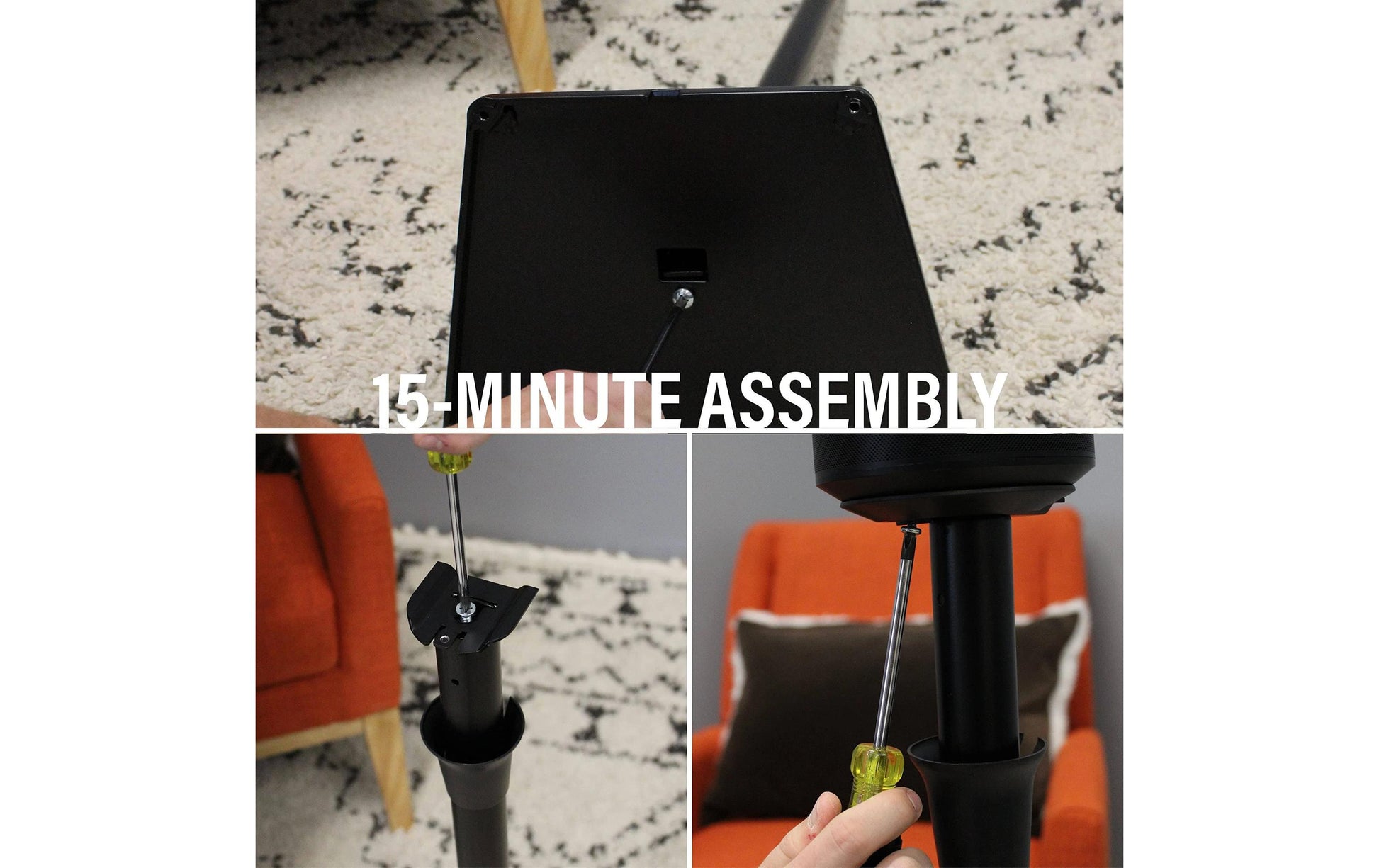 Sanus – Ständer für Sonos Era 100, Tragkraft 2,3 kg, Schwarz