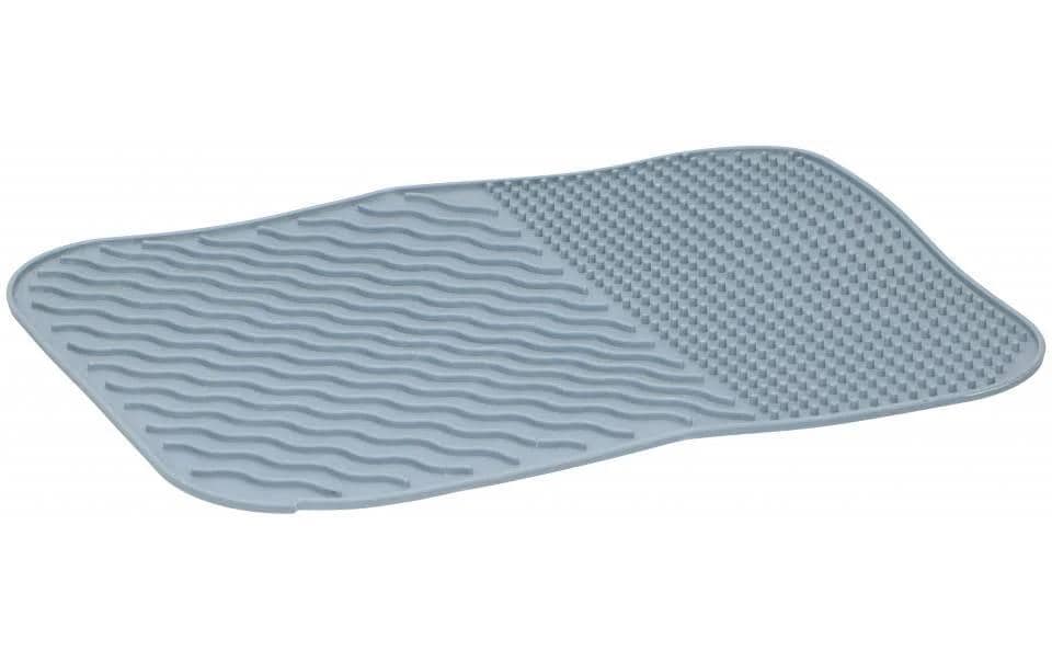 Alpina Abtropfmatte 26,5 × 34,5 × 0,5 cm, Silikon, Grau