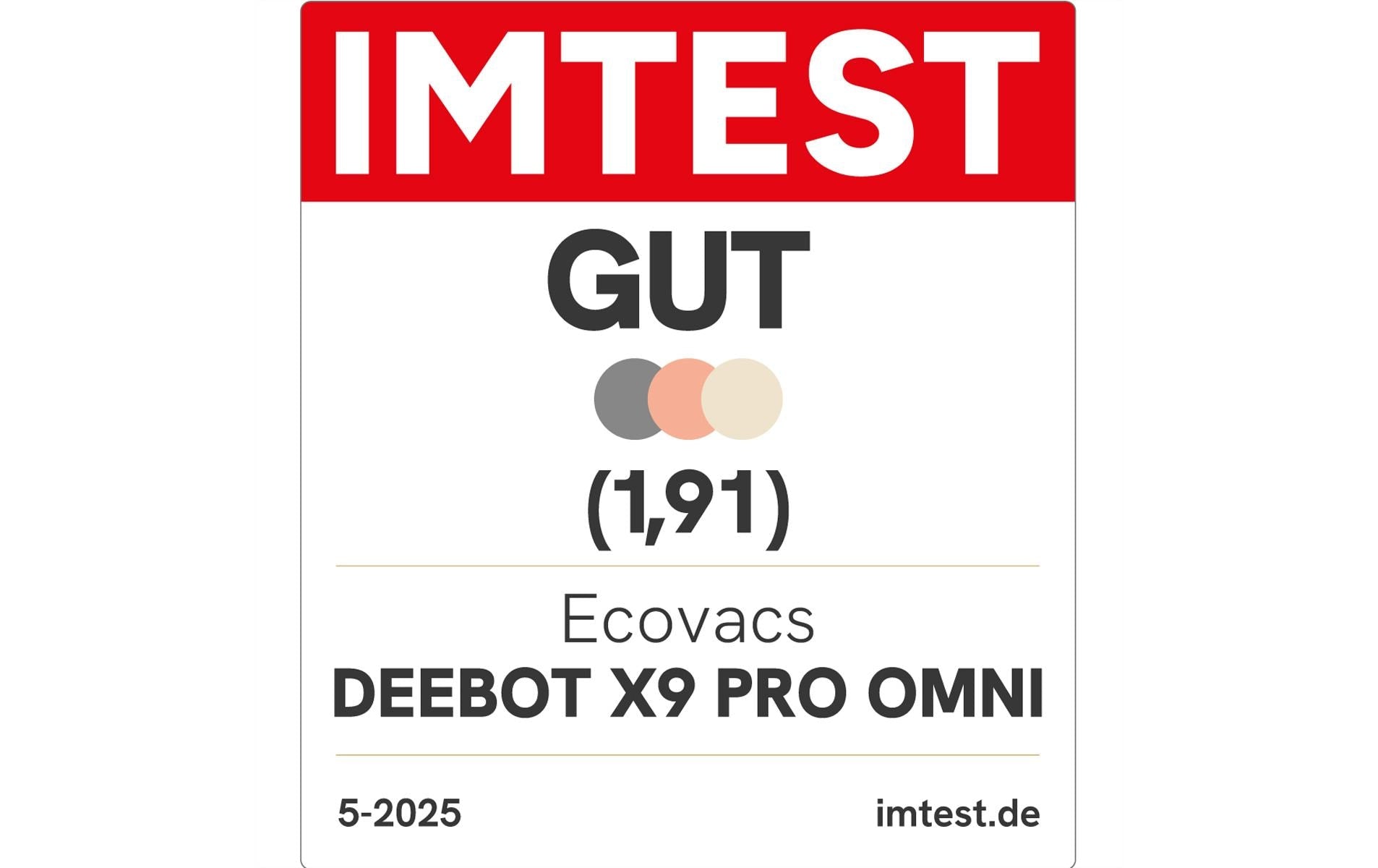 Ecovacs Roboterstaubsauger X9 PRO OMNI – Max. Laufzeit 74 min, 4 l, Akkubetrieb, 35,2 × 35,3 × 9,8 cm