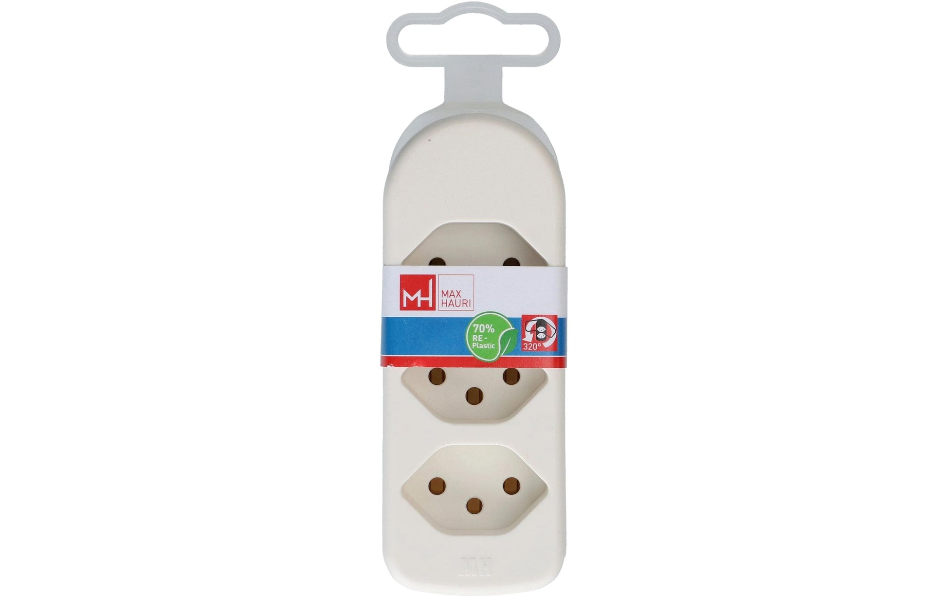 Max Hauri AG Max Hauri Abzweigstecker – 3×T13, drehbar
