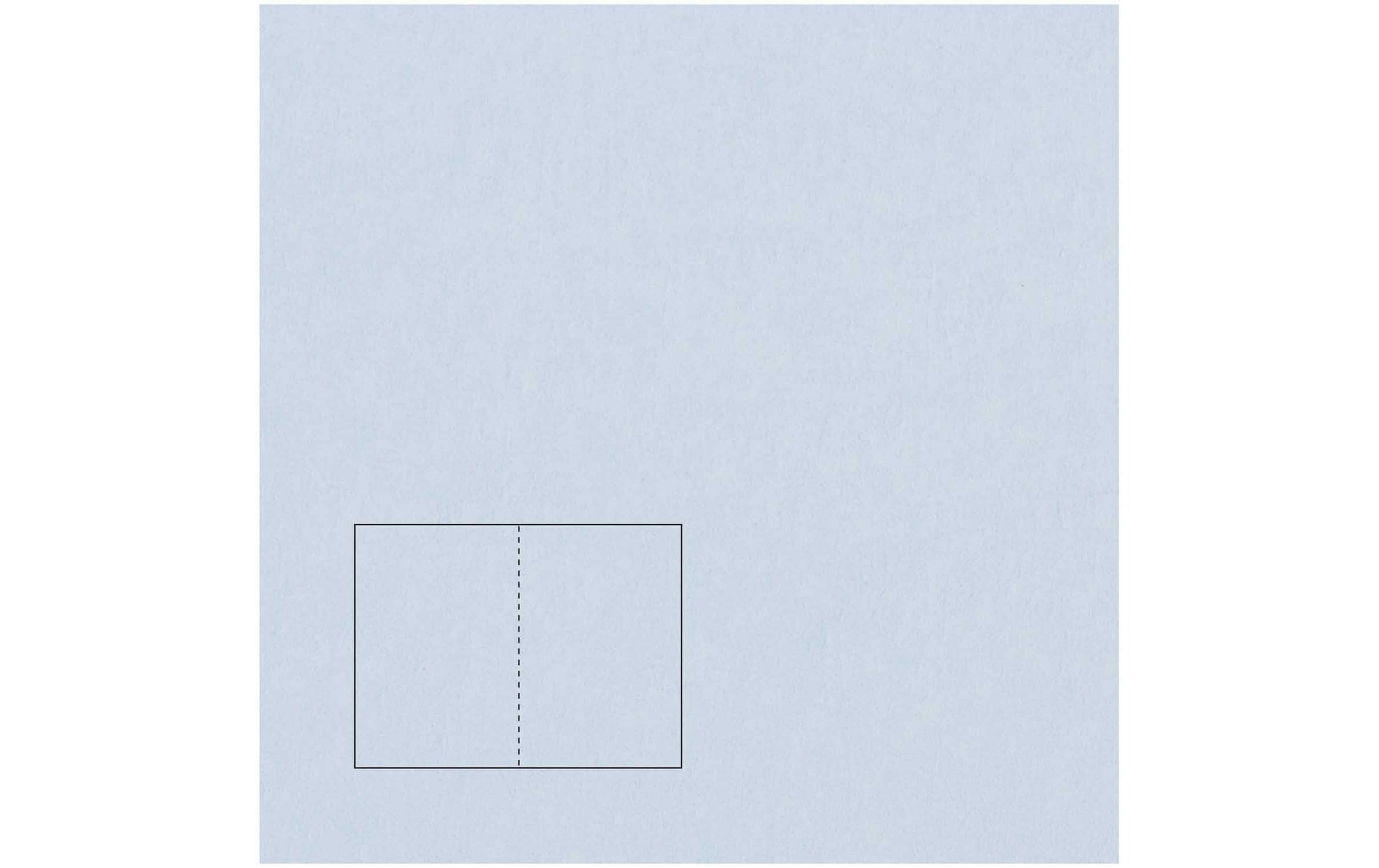 Rico design Grusskarten – A5, Hellblau