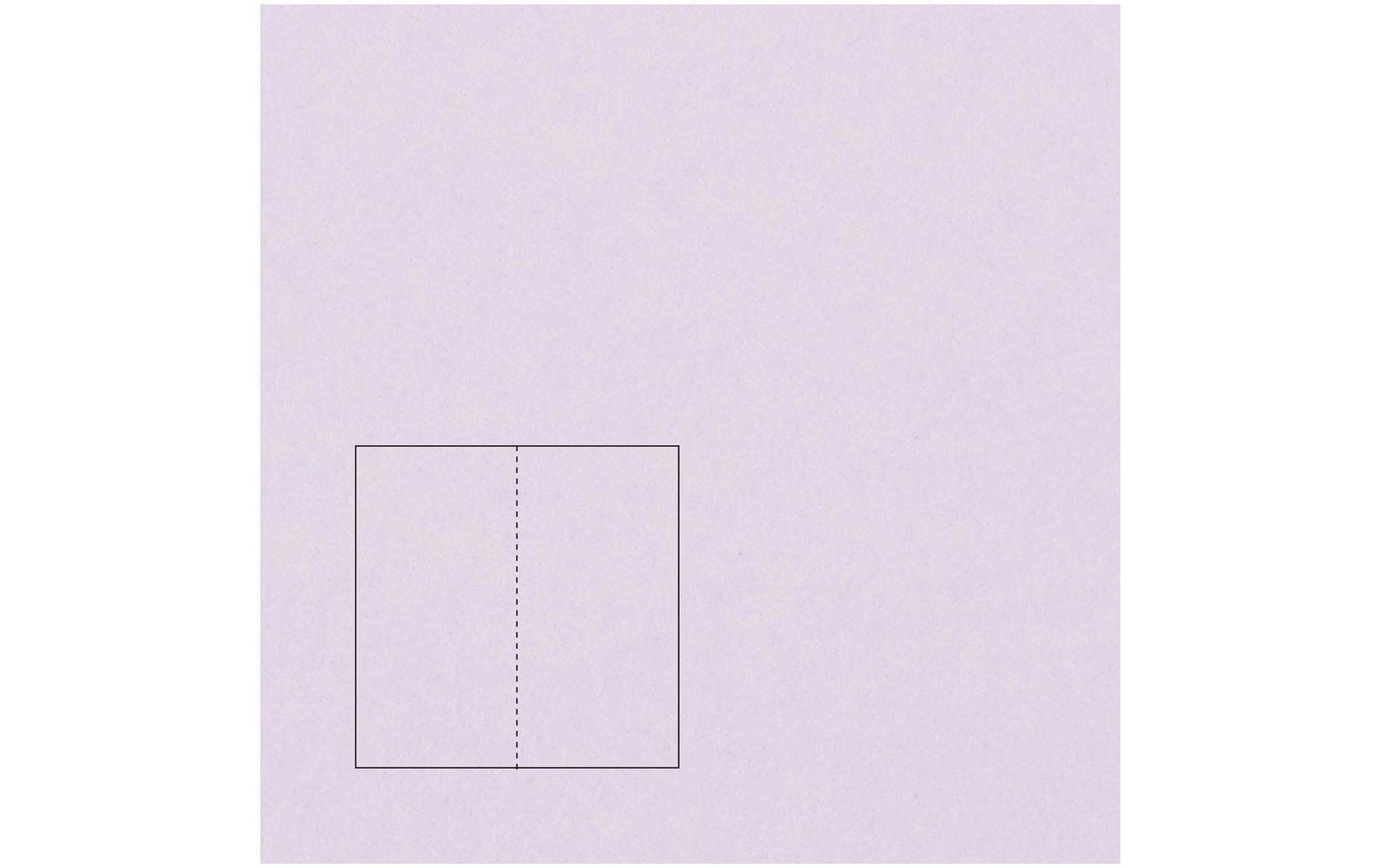 Rico design Klappkarten-Set – A6, Papier 240 g/m², Flieder – 50 Stk