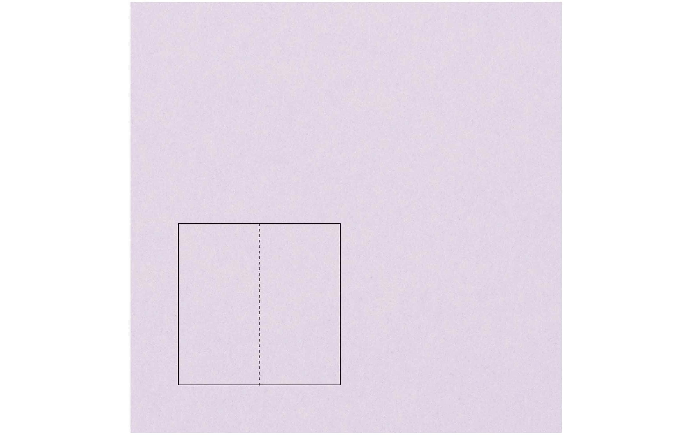 Rico design Klappkarten-Set – A6, Papier 240 g/m², Flieder – 50 Stk