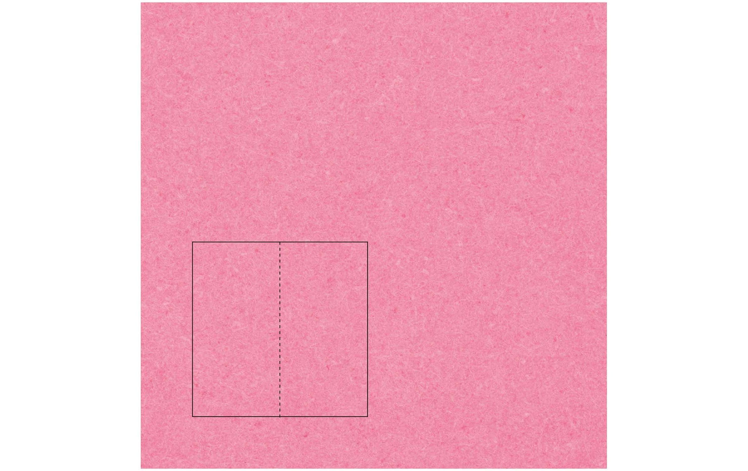 Rico design Klappkarten-Set – A6, 240 g/m² Papier, Rosa – 50 Stk