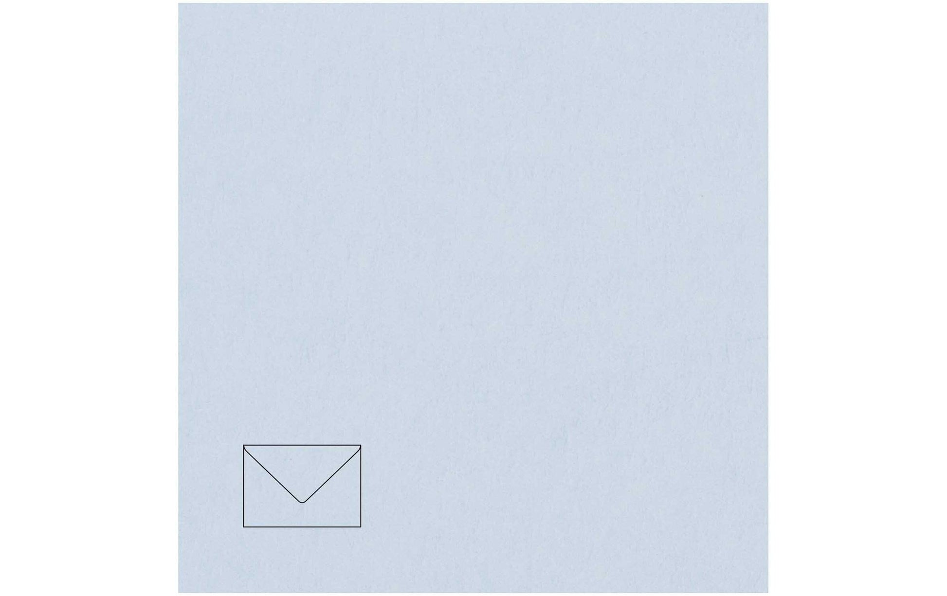 Rico Design Couvert C6, ohne Fenster, hellblau, 100 g/m² – 50 Stk.