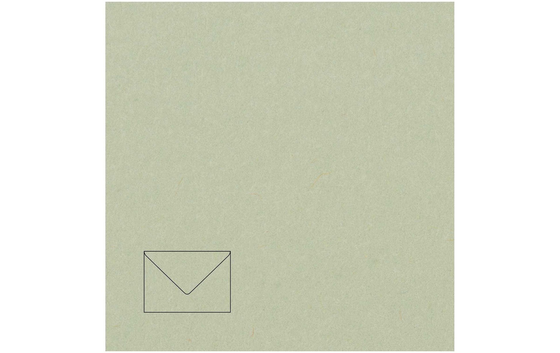 Rico Design Couvert B6, ohne Fenster, lindgrün, 100 g/m² – 50 Stk.