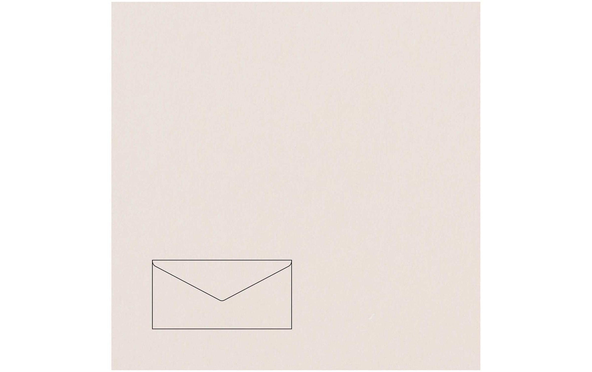 Rico Design Couvert C6/5 (110 × 220 mm), ohne Fenster, sand, 100 g/m², Papier – 5 Stk.