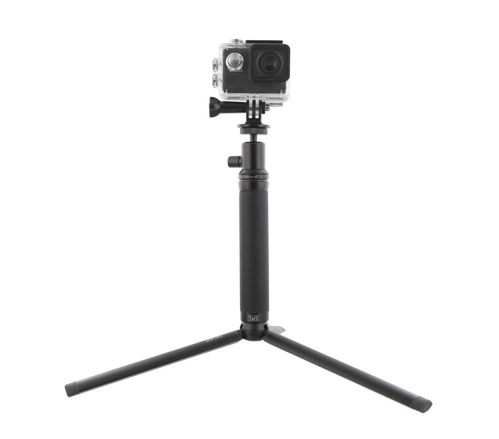 T'nB Influence Travel Pack Stativ – Selfie-Stick, Action-Cam-Adapter, Smartphone-Halter, Tasche – Schwarz