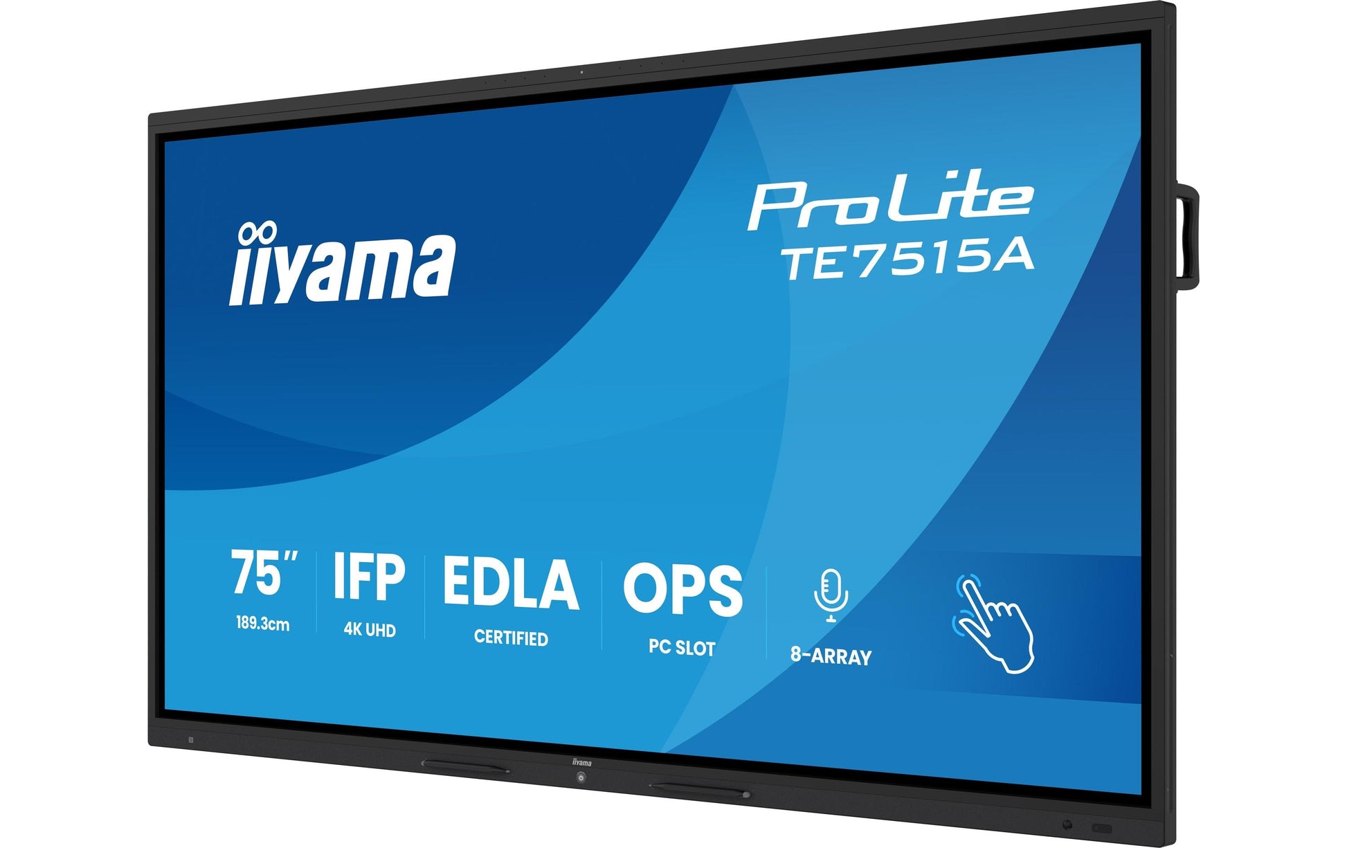 iiyama Interaktives Touch-Display, 75", Ultra HD 4K, 550 cd/m²