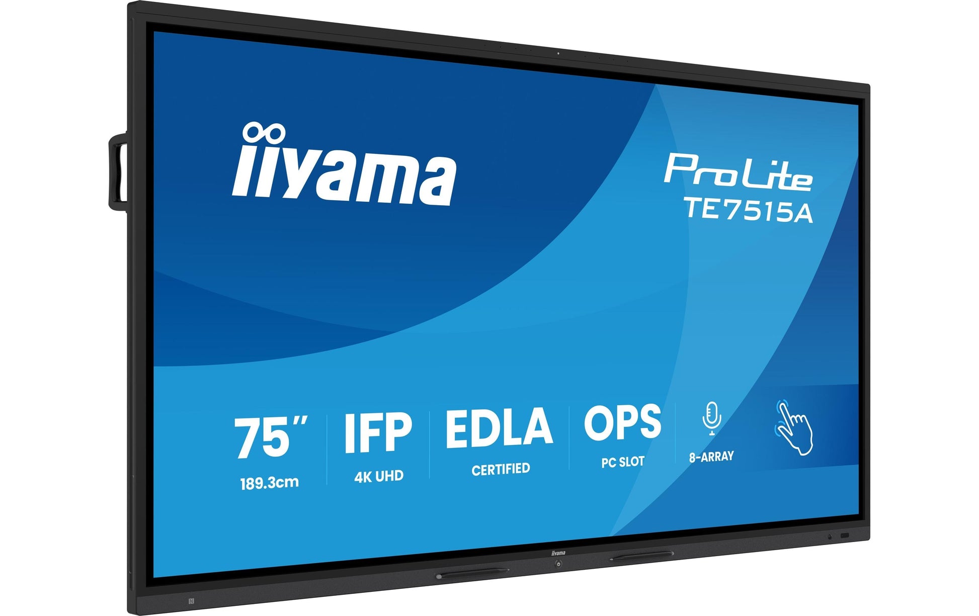 iiyama Interaktives Touch-Display, 75", Ultra HD 4K, 550 cd/m²