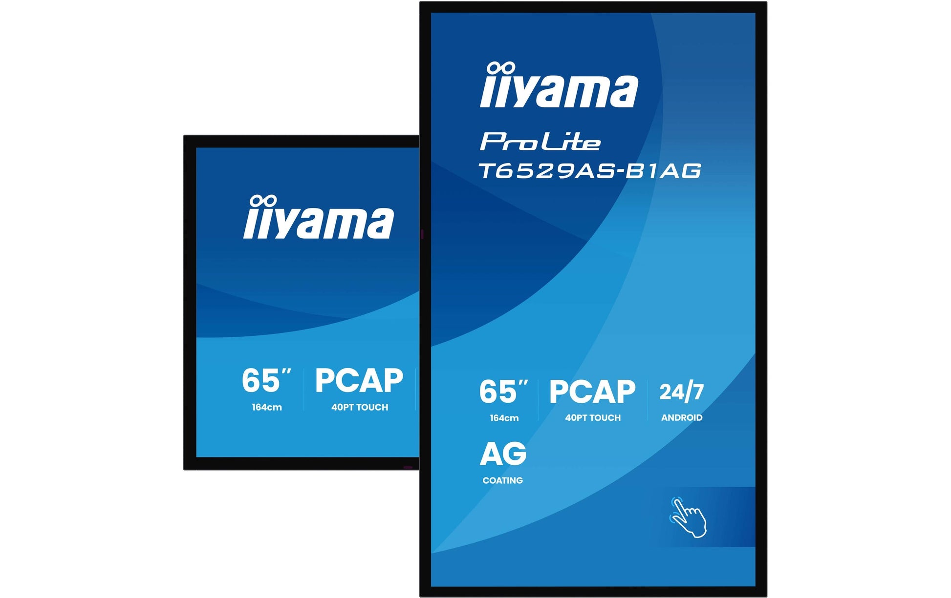 iiyama 65" UHD 4K Touch – Android, 500 cd/m²