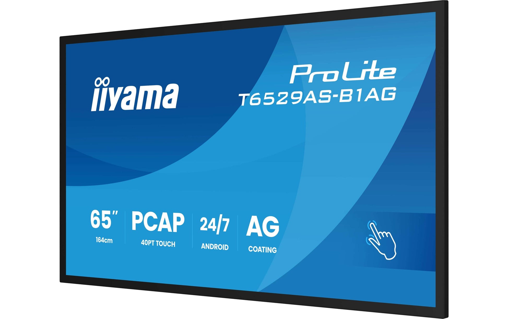 iiyama 65" UHD 4K Touch – Android, 500 cd/m²