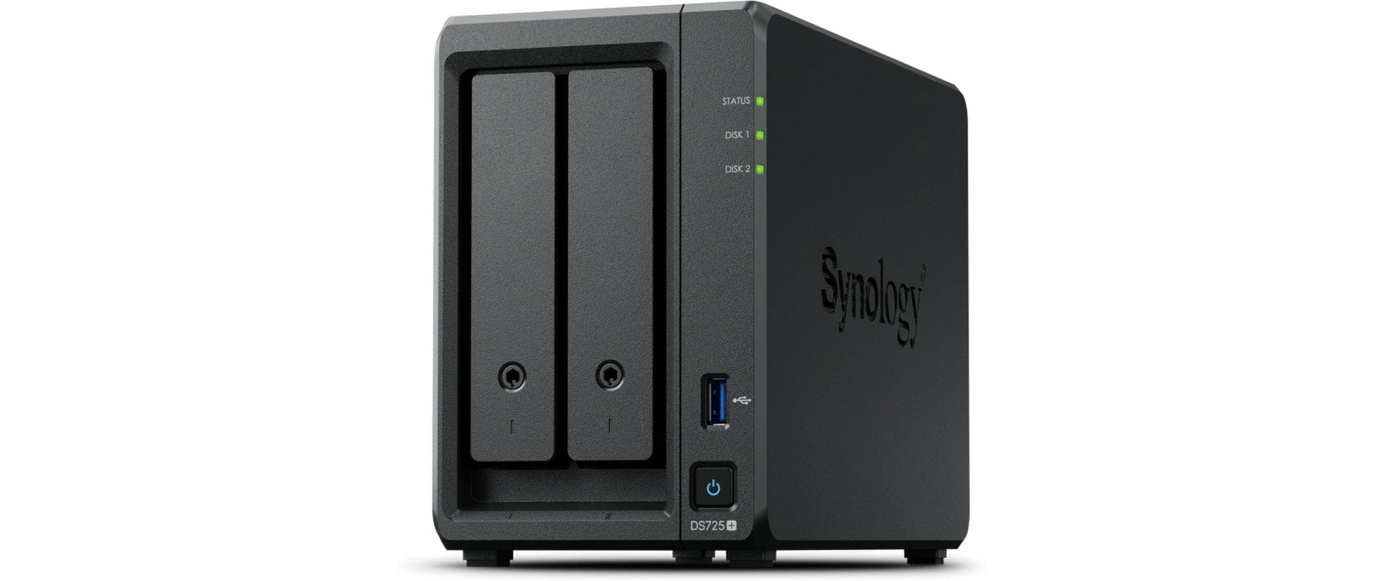 Synology DS725+ – 2-Bay Tower NAS – 4 GB RAM, 2.5GbE, 32 TB HDD vorinstalliert