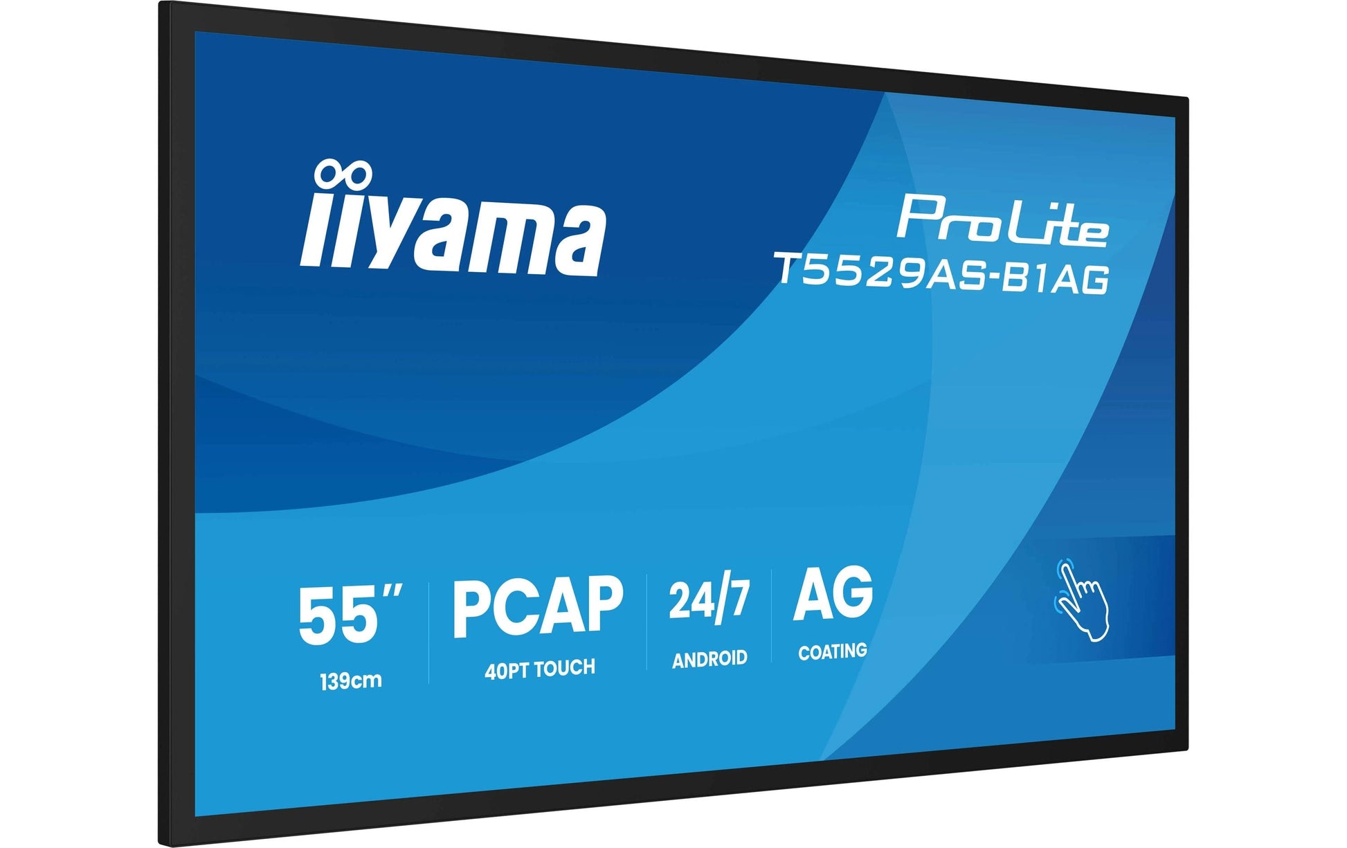 iiyama Interaktives Touch-Display, 55", Ultra HD 4K, 500 cd/m², Android