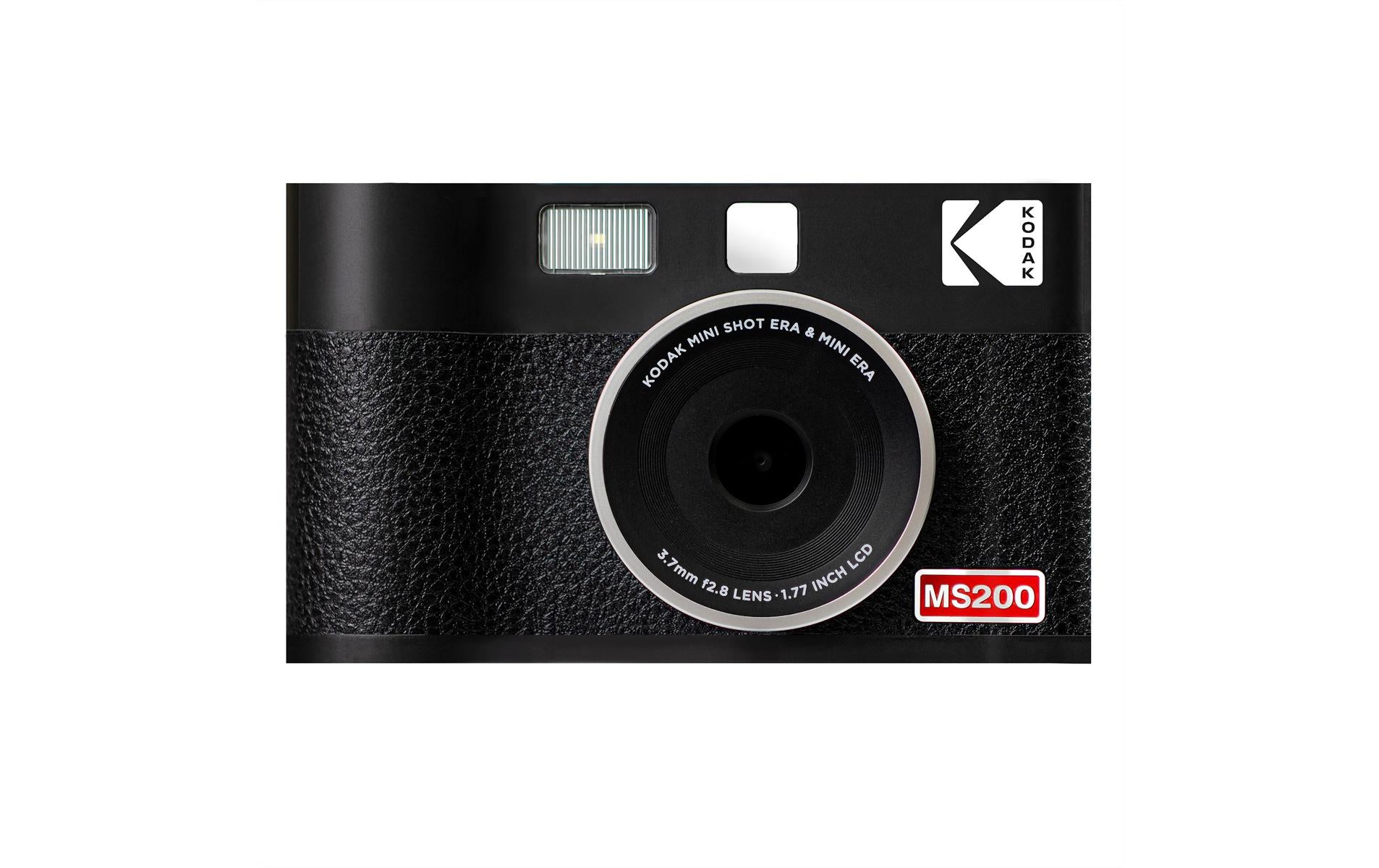 Kodak Mini 2 ERA 200B – Hybrid-Sofortbildkamera 53 × 86 mm, schwarz