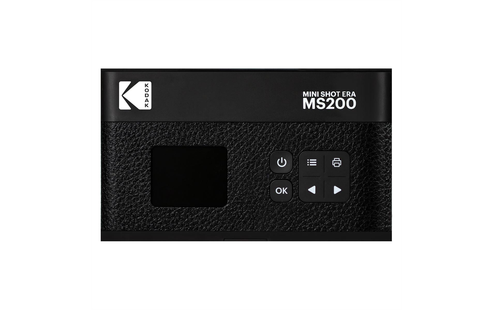 Kodak Mini 2 ERA 200B – Hybrid-Sofortbildkamera 53 × 86 mm, schwarz