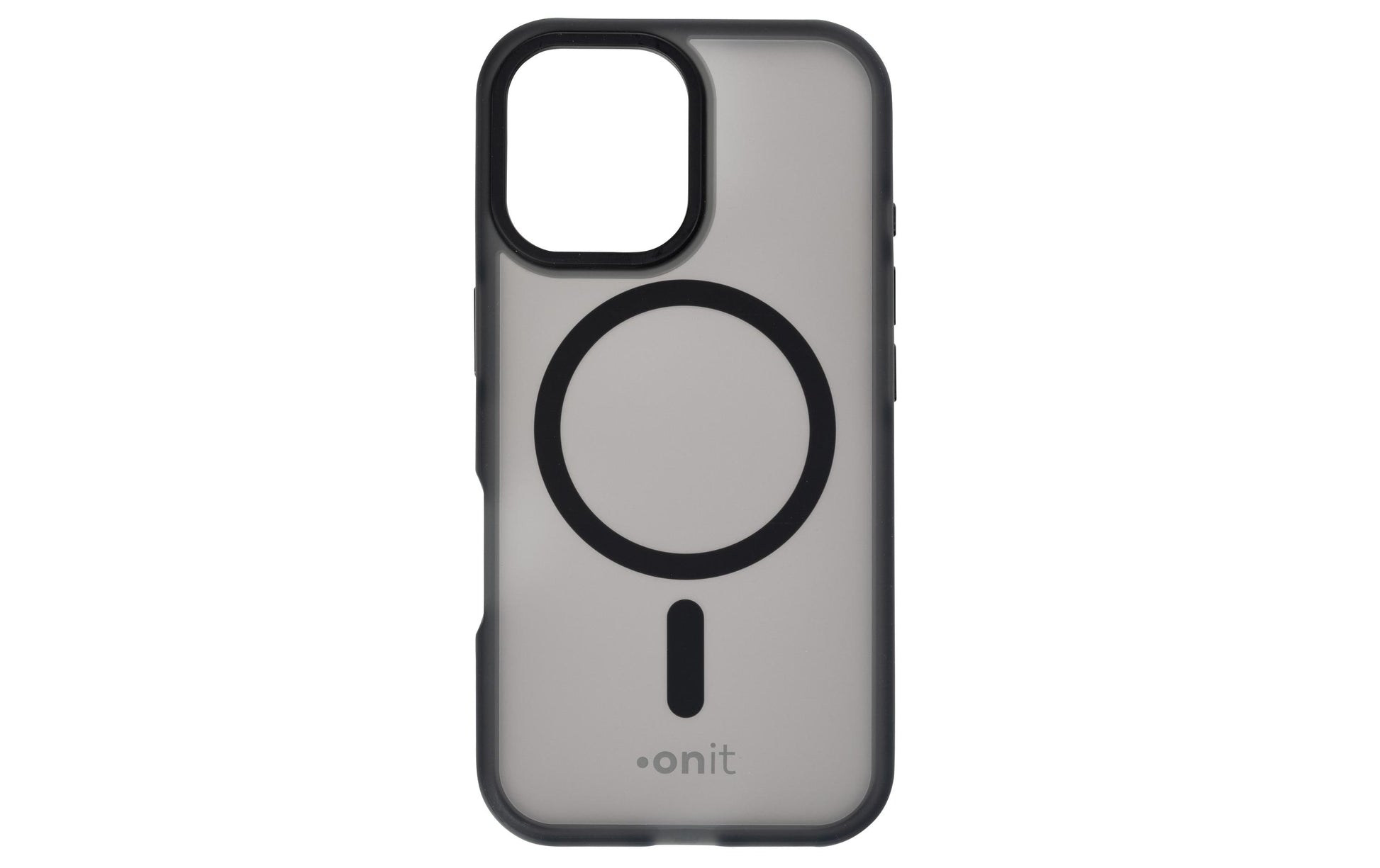 ONIT Mill.Std. Backcover – für Apple iPhone 16, MagSafe, PC+TPE+TPU, Schwarz matt, bis 3 m Sturzsicher