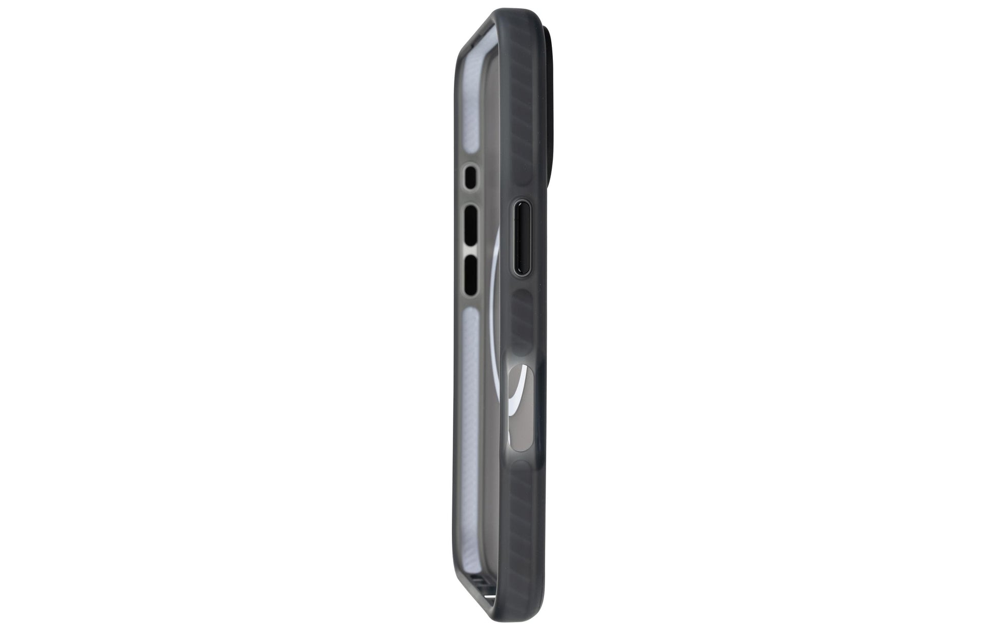 ONIT Mill.Std. Backcover – für Apple iPhone 16, MagSafe, PC+TPE+TPU, Schwarz matt, bis 3 m Sturzsicher