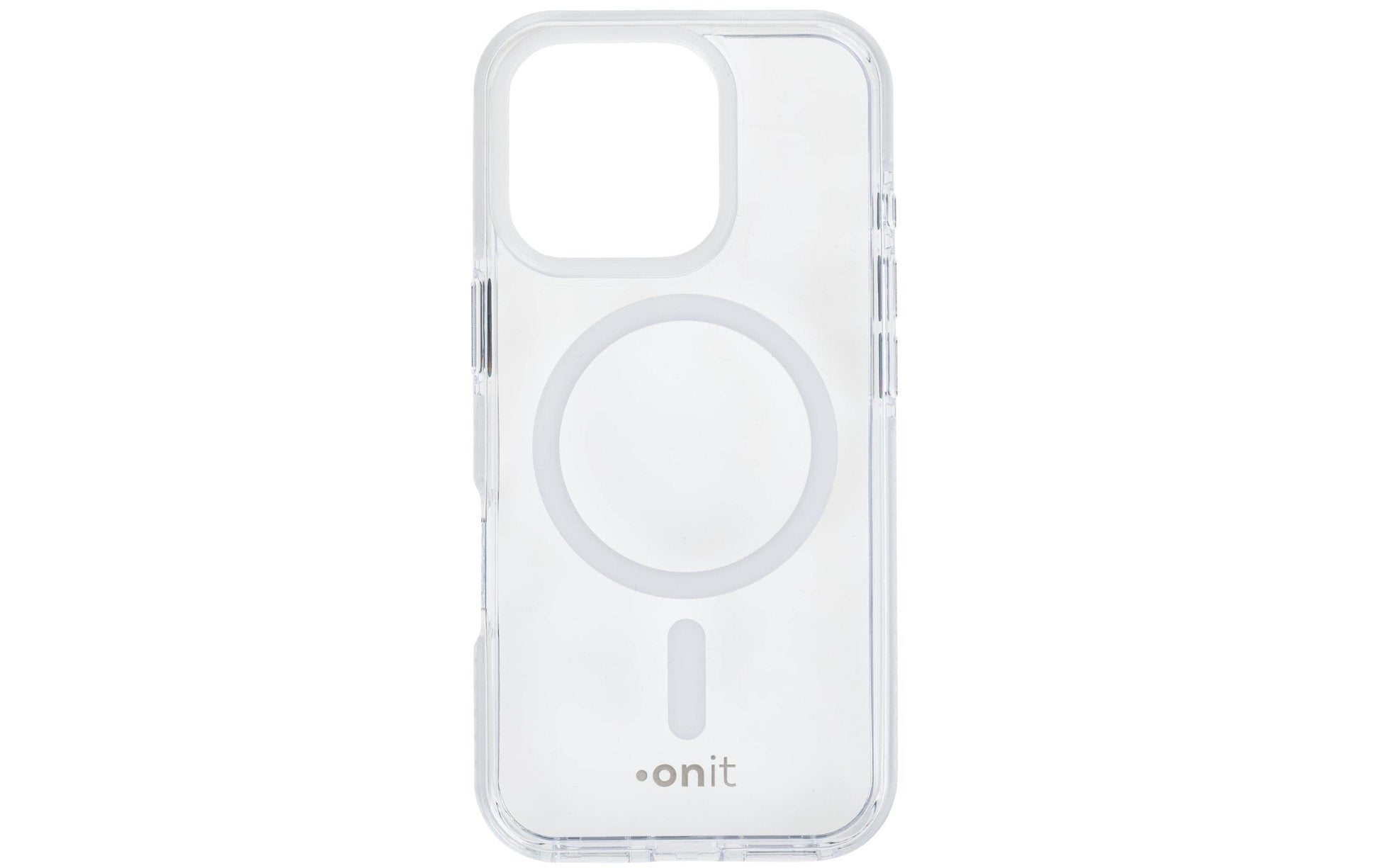 ONIT Backcover – für Apple iPhone 16 Pro – MagSafe, PC+TPU+TPE, Transparent, bis 3 m sturzsicher