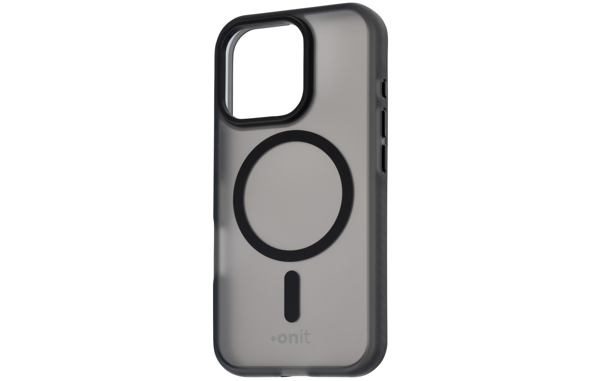 ONIT Backcover – für Apple iPhone 16 Pro – MagSafe, TPU, Schwarz matt, bis 3 m Sturzsicher