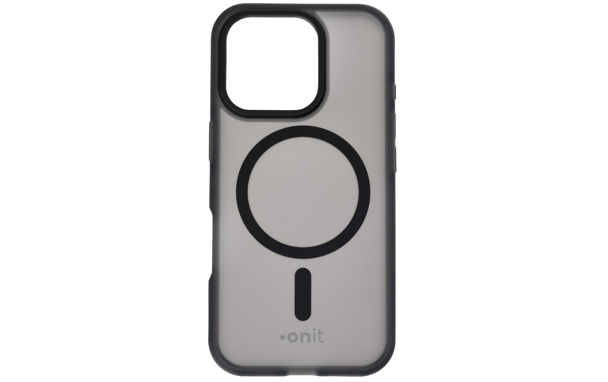 ONIT Backcover – für Apple iPhone 16 Pro – MagSafe, TPU, Schwarz matt, bis 3 m Sturzsicher