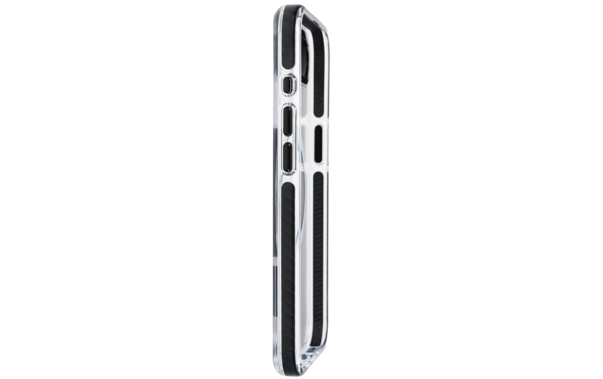 ONIT Backcover – für Apple iPhone 16e, MagSafe, PC+TPU+TPE, schwarz/transparent, bis 3 m sturzsicher