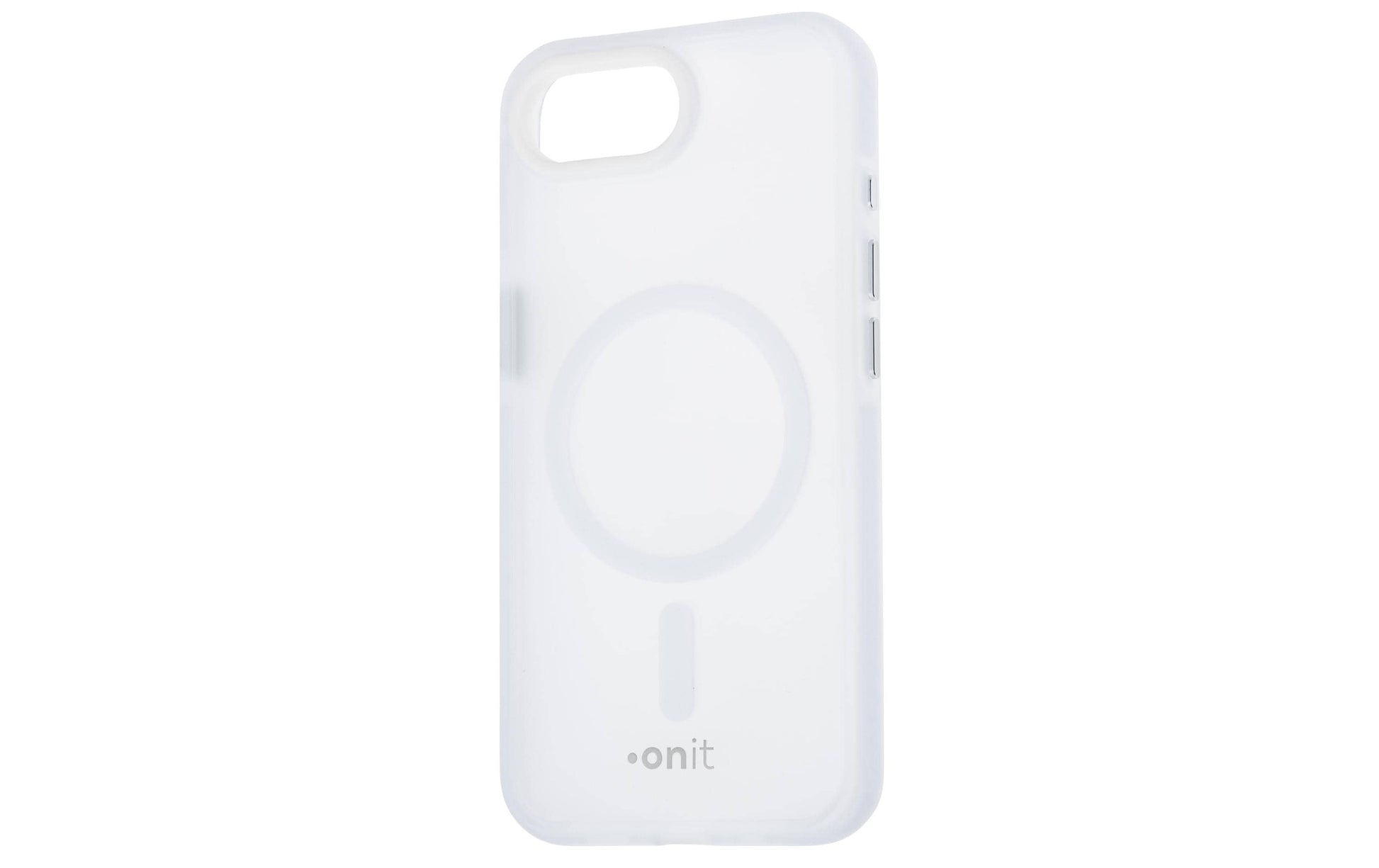 ONIT Mill.Std. Backcover – für Apple iPhone 16e, MagSafe, PC+TPE+TPU, Weiss matt, bis 3 m Sturzsicher