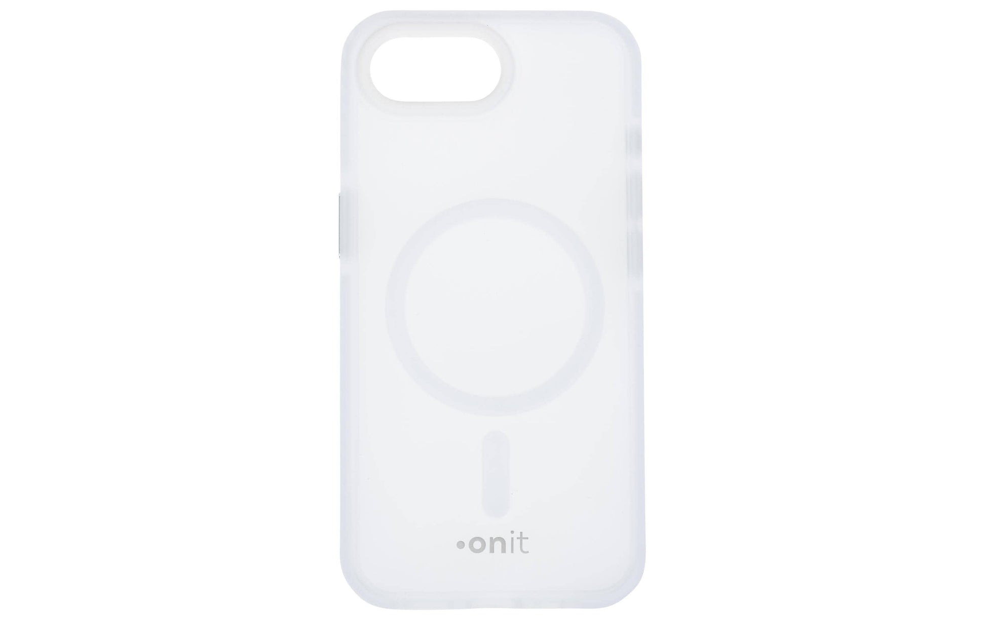 ONIT Mill.Std. Backcover – für Apple iPhone 16e, MagSafe, PC+TPE+TPU, Weiss matt, bis 3 m Sturzsicher