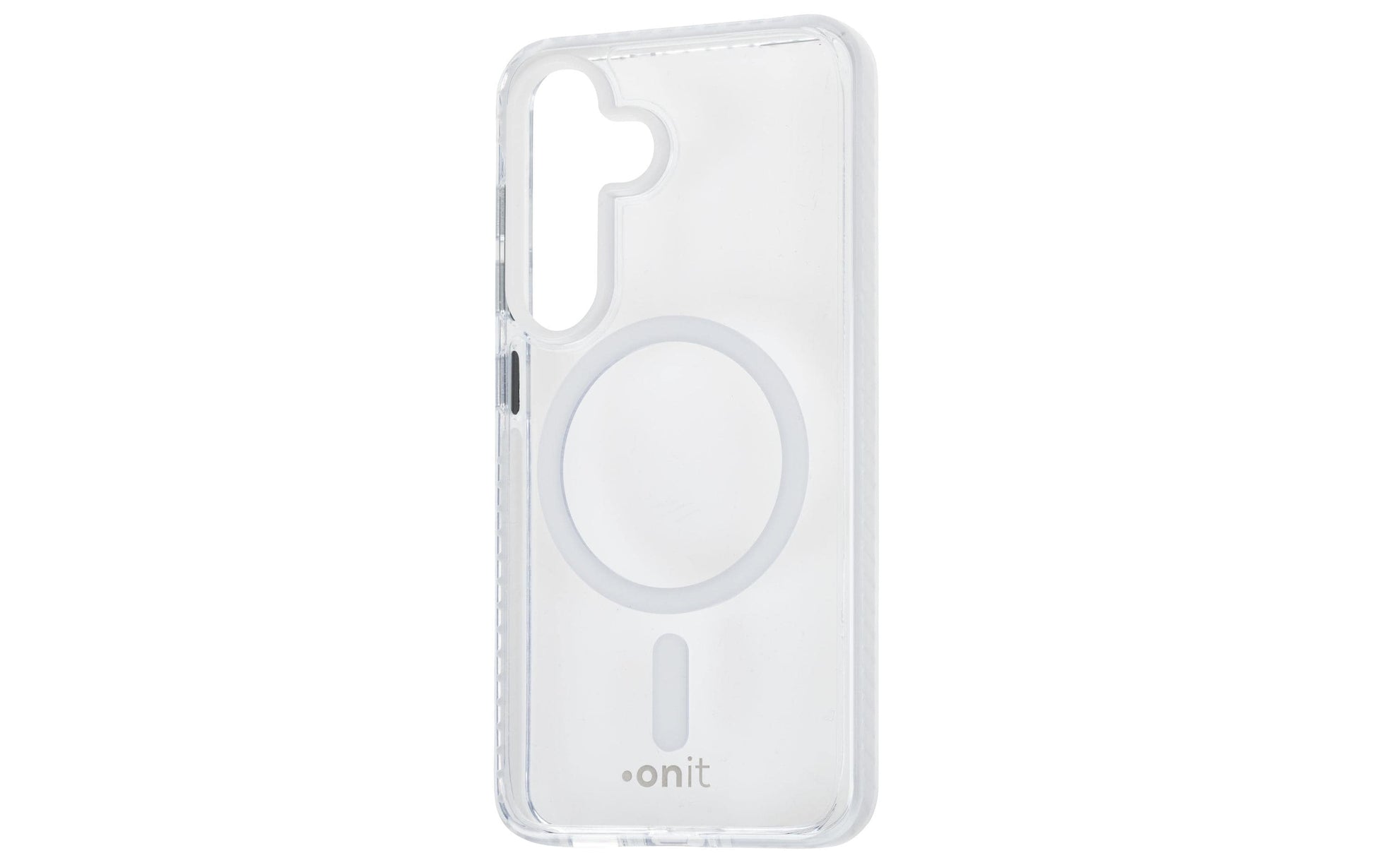 ONIT Mill.Std. Backcover – für Samsung Galaxy S25, MagSafe, PC+TPE+TPU, Transparent, bis 3 m Sturzschutz