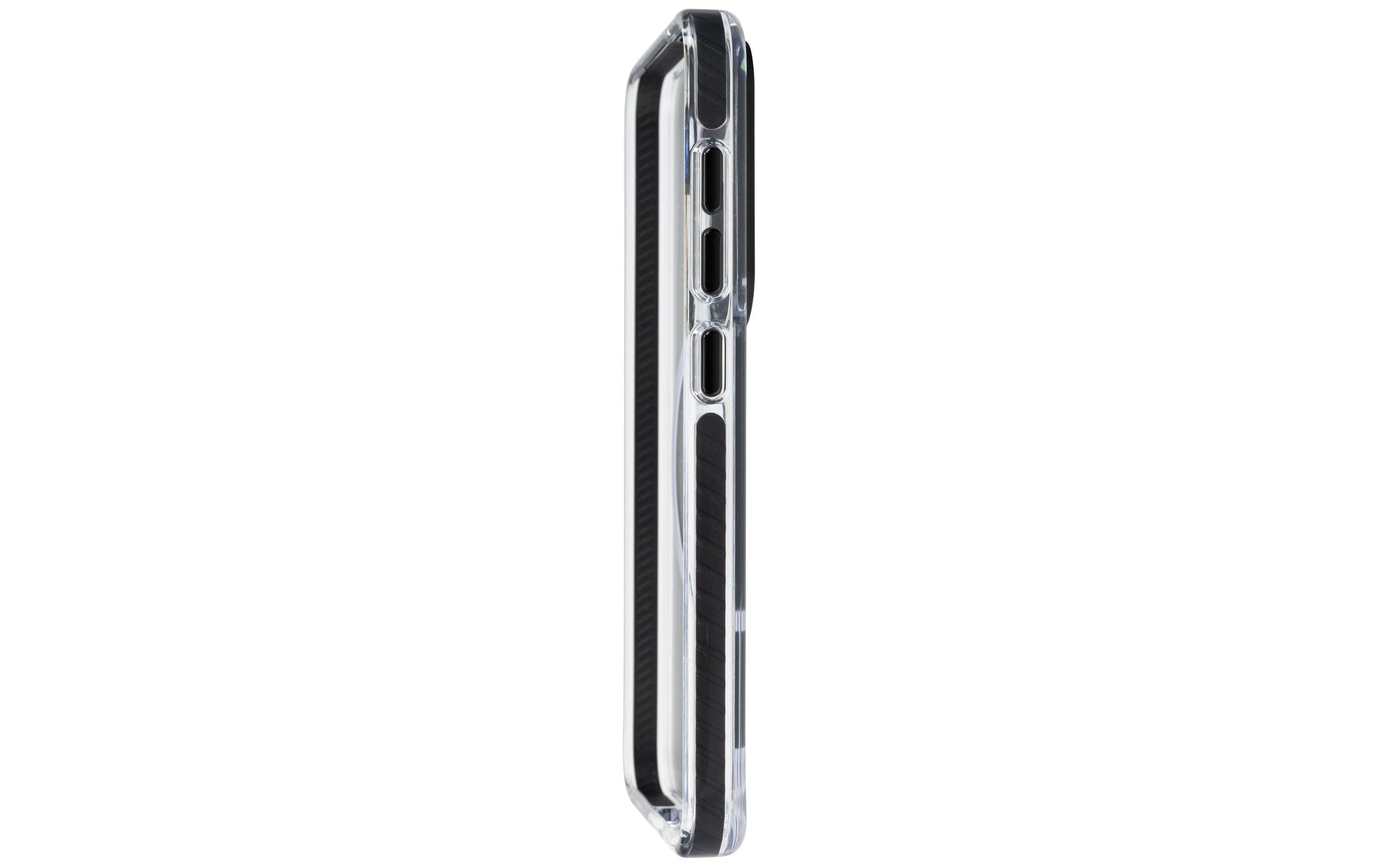 ONIT Mill.Std. Backcover – für Samsung Galaxy S25, PC+TPE+TPU, Schwarz/Transparent, bis 3 m Sturzsicher