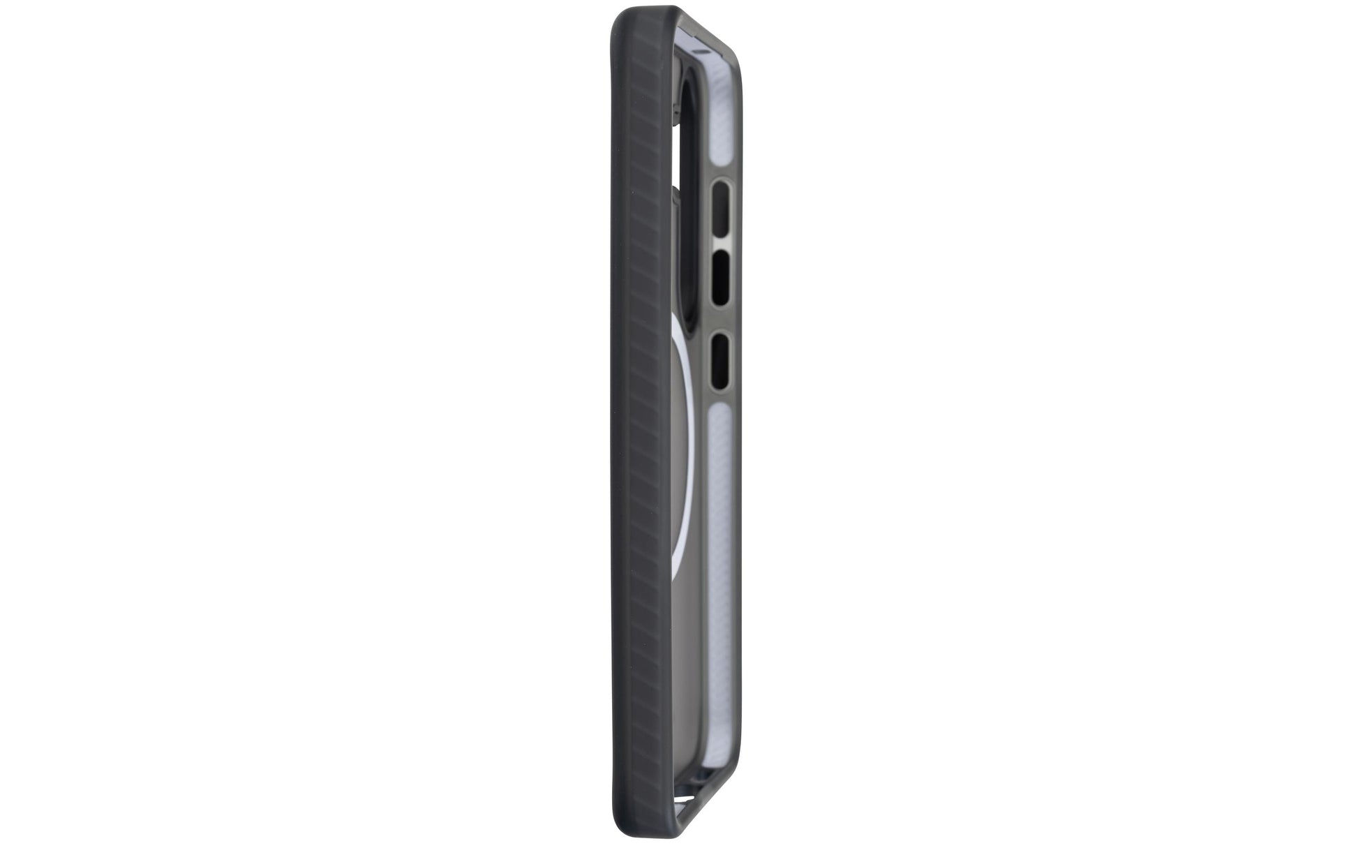 ONIT Backcover – für Samsung Galaxy S25, MagSafe, PC+TPE+TPU, Schwarz matt, bis 3 m Sturzschutz
